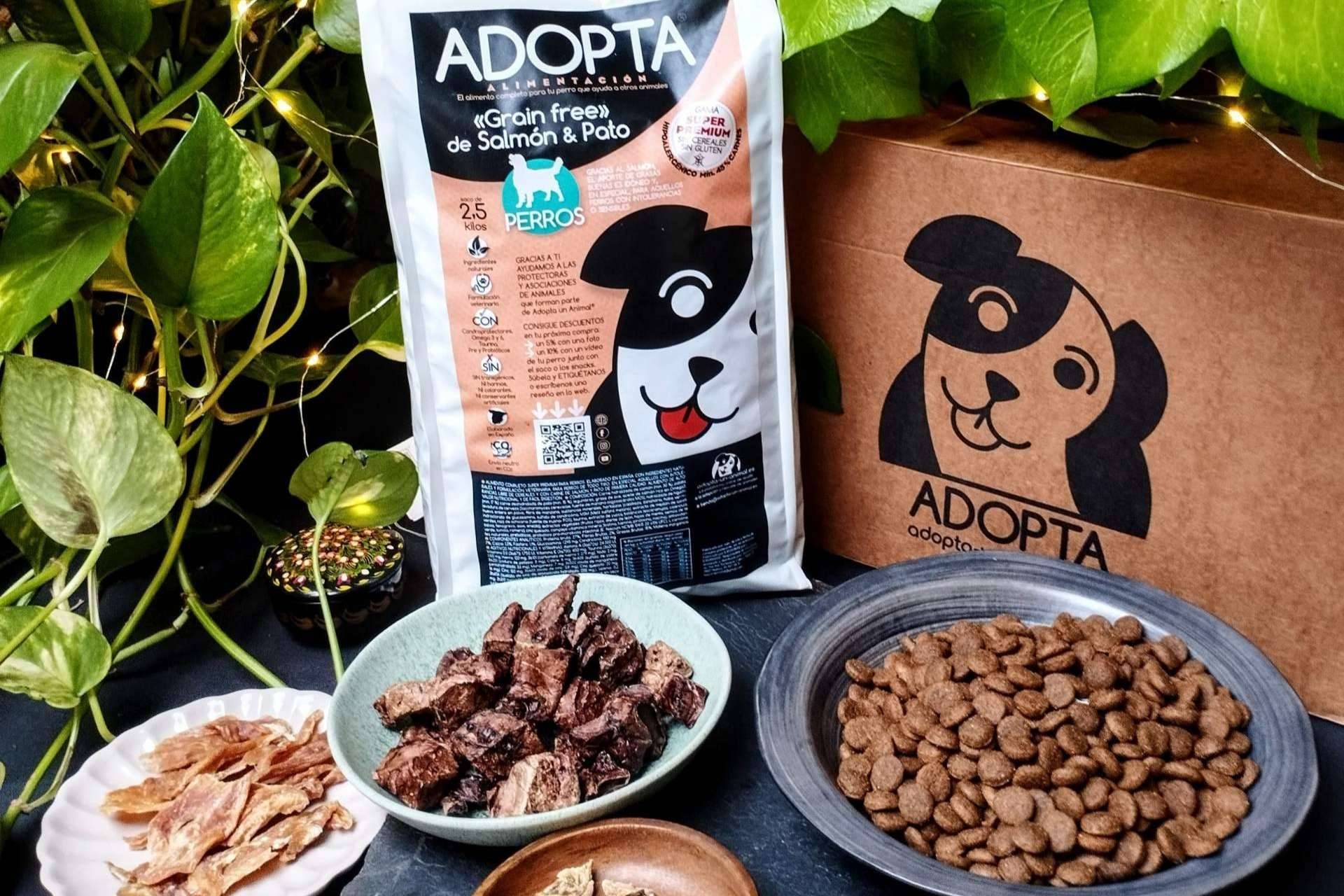 ¡Ha llegado la hora de pasarse al pienso hipoalergénico de salmón y pato de ADOPTA!, un pienso para perros sin ingredientes alergénicos