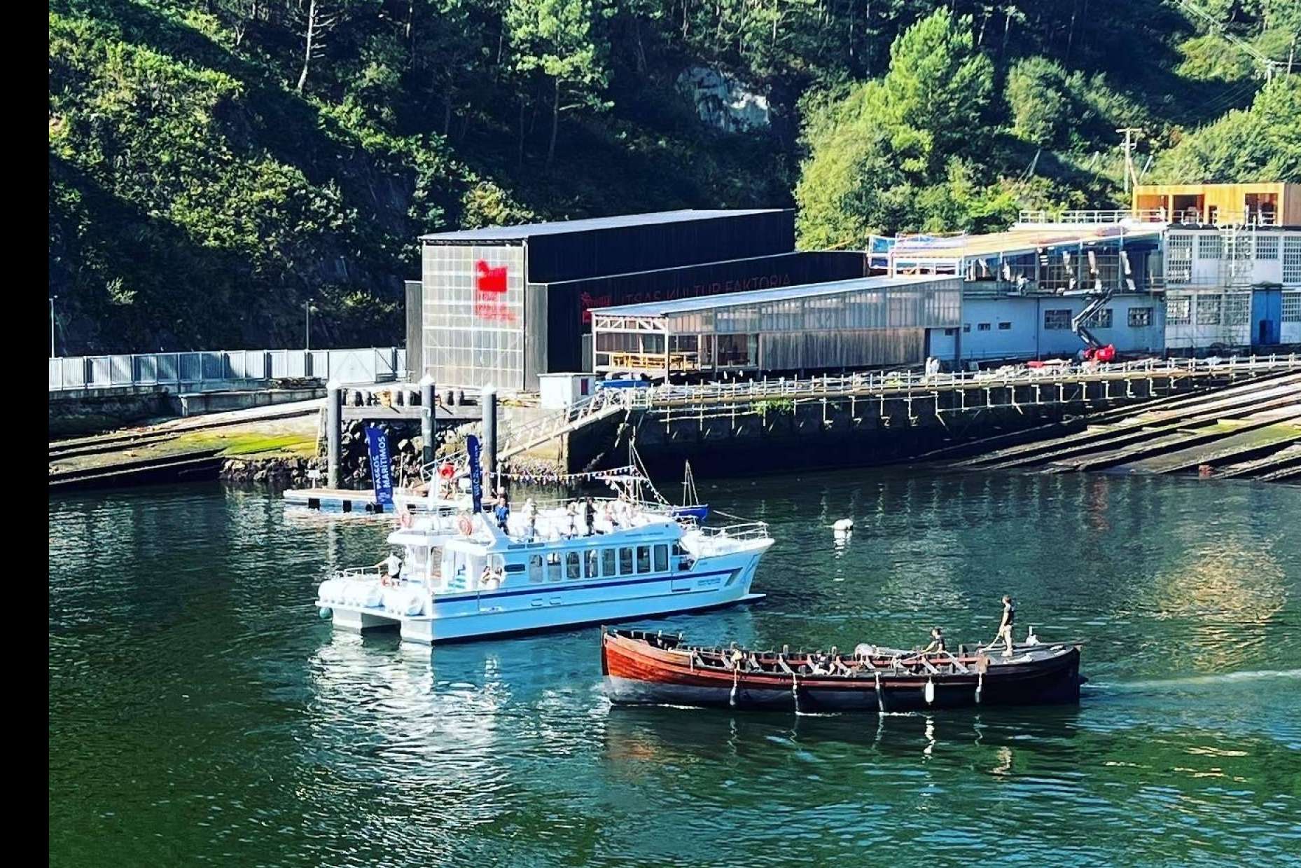 Una ruta costera con toda la información a un click a bordo del Ciudad San Sebastian