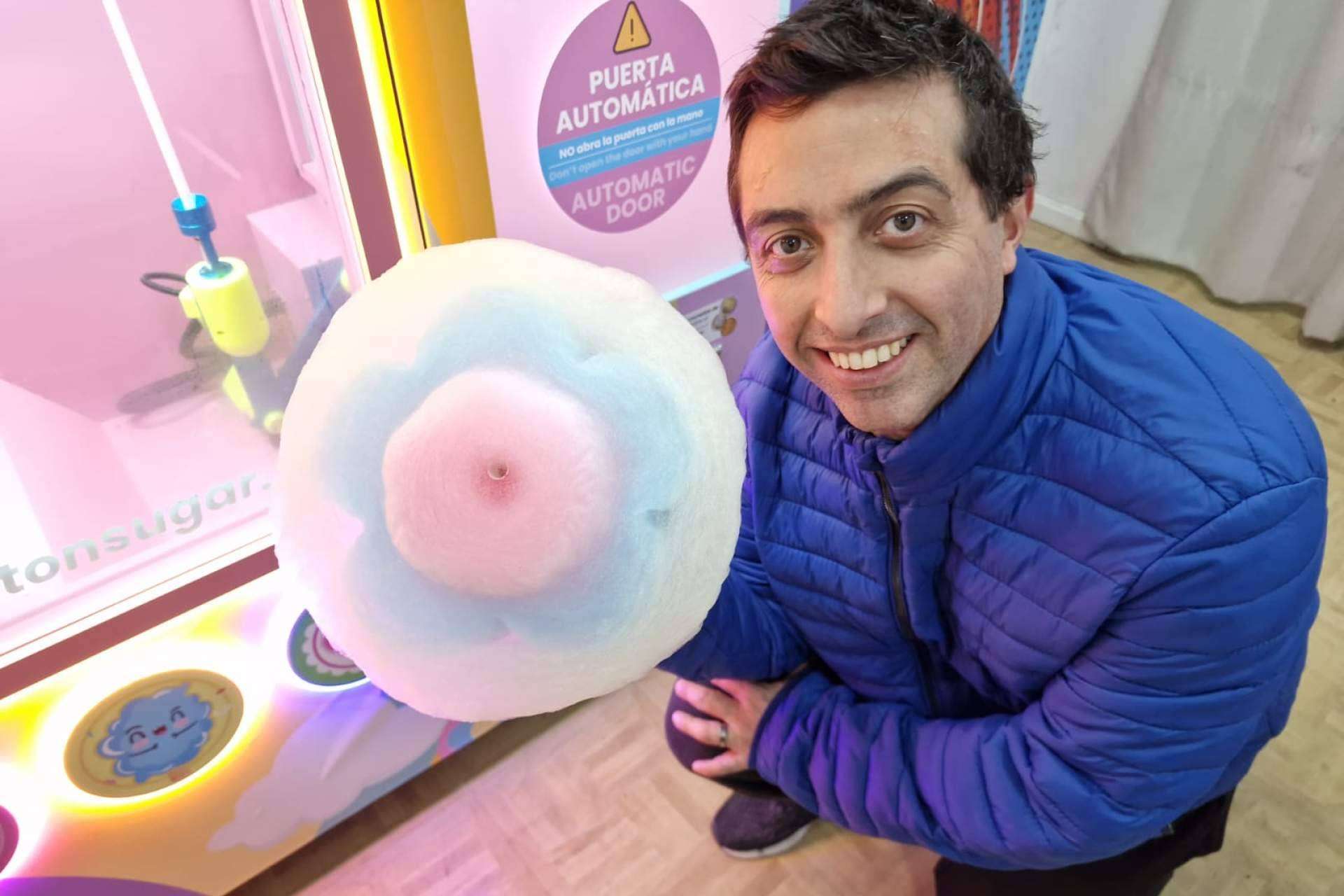 Las máquinas de algodón de azúcar robóticas como modelo de negocio de Cotton Sugar