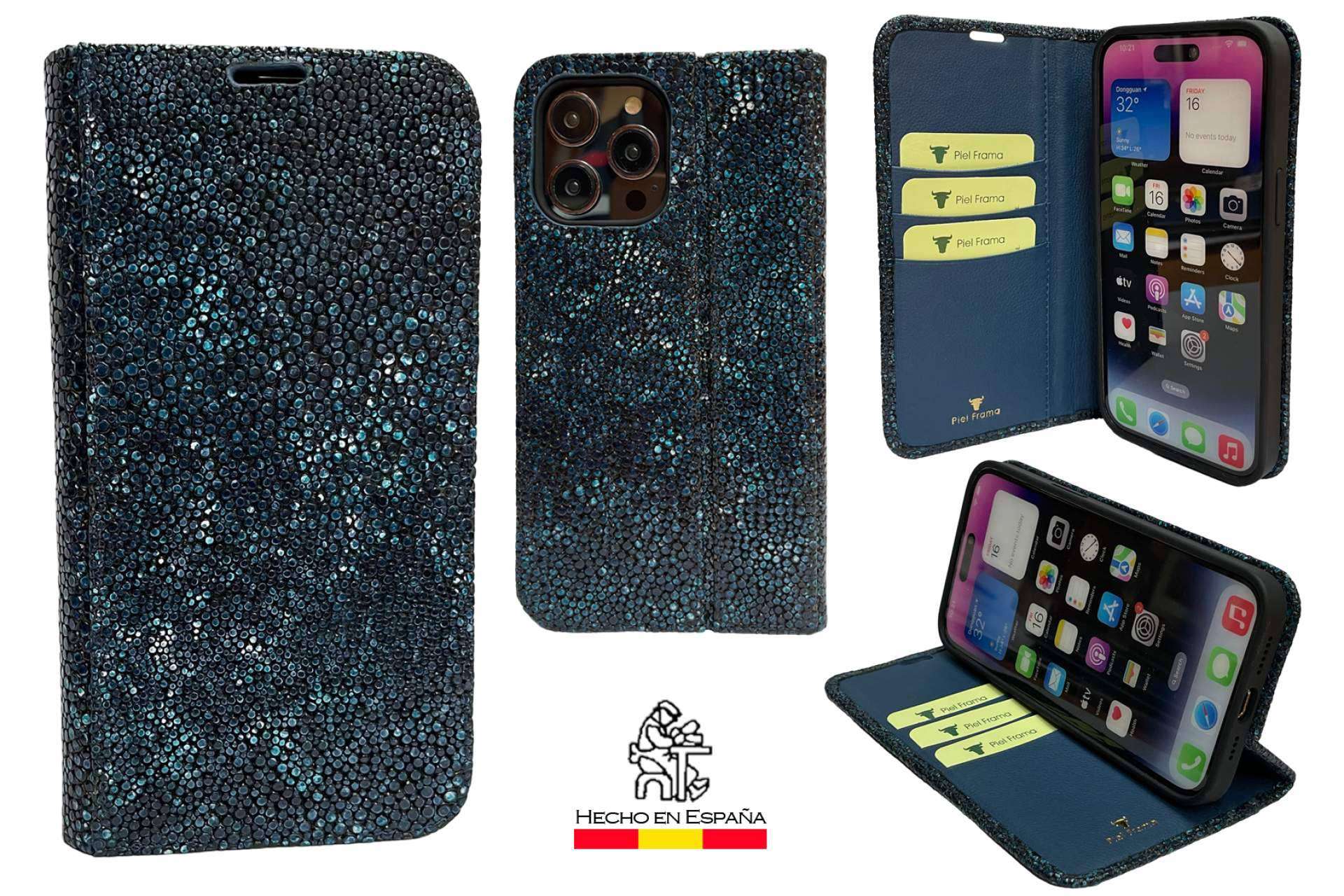 Fundas tipo libro para iPhone 14 Pro y iPhone 14 Pro Max en la colección verano 2023 de Piel Frama