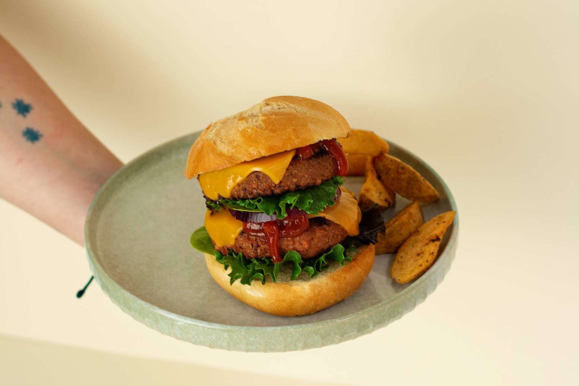La nueva hamburguesa estilo carne ideal para hacer en smash, Burger GrinGrin