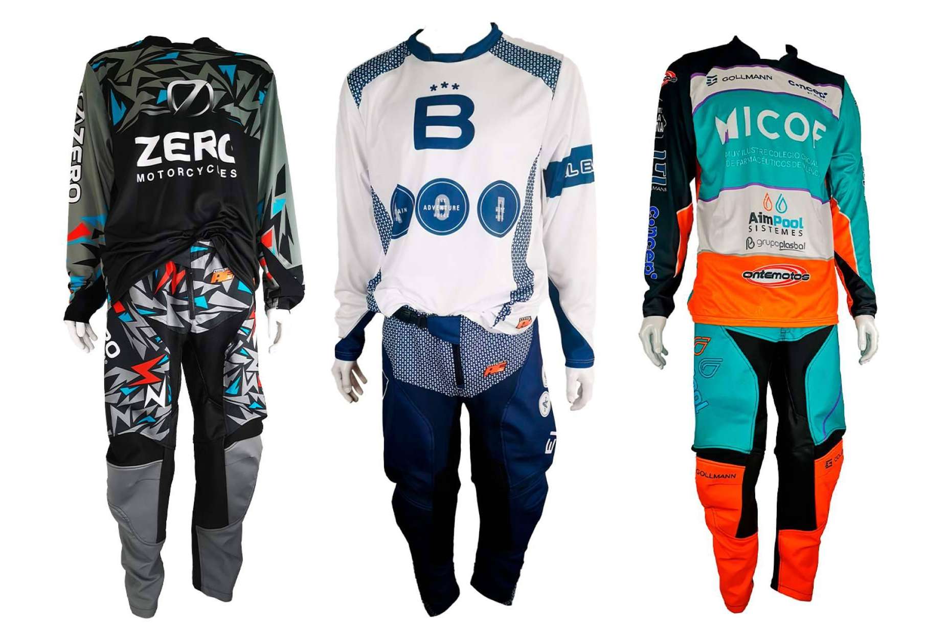 ADHESIVOSEMBARRADOS brinda equipaciones personalizadas para motos offroad