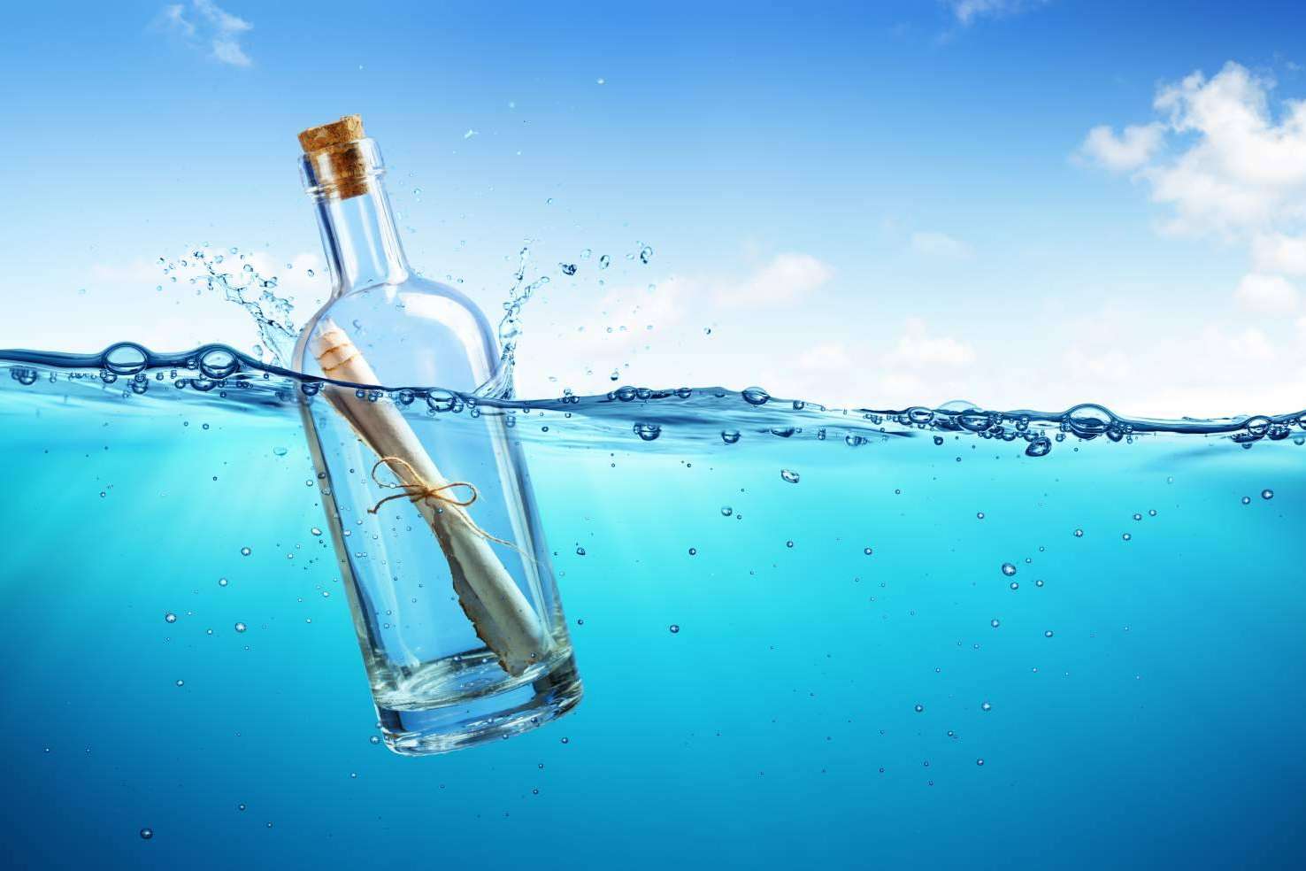 Descubrir qué son los mensajes del agua