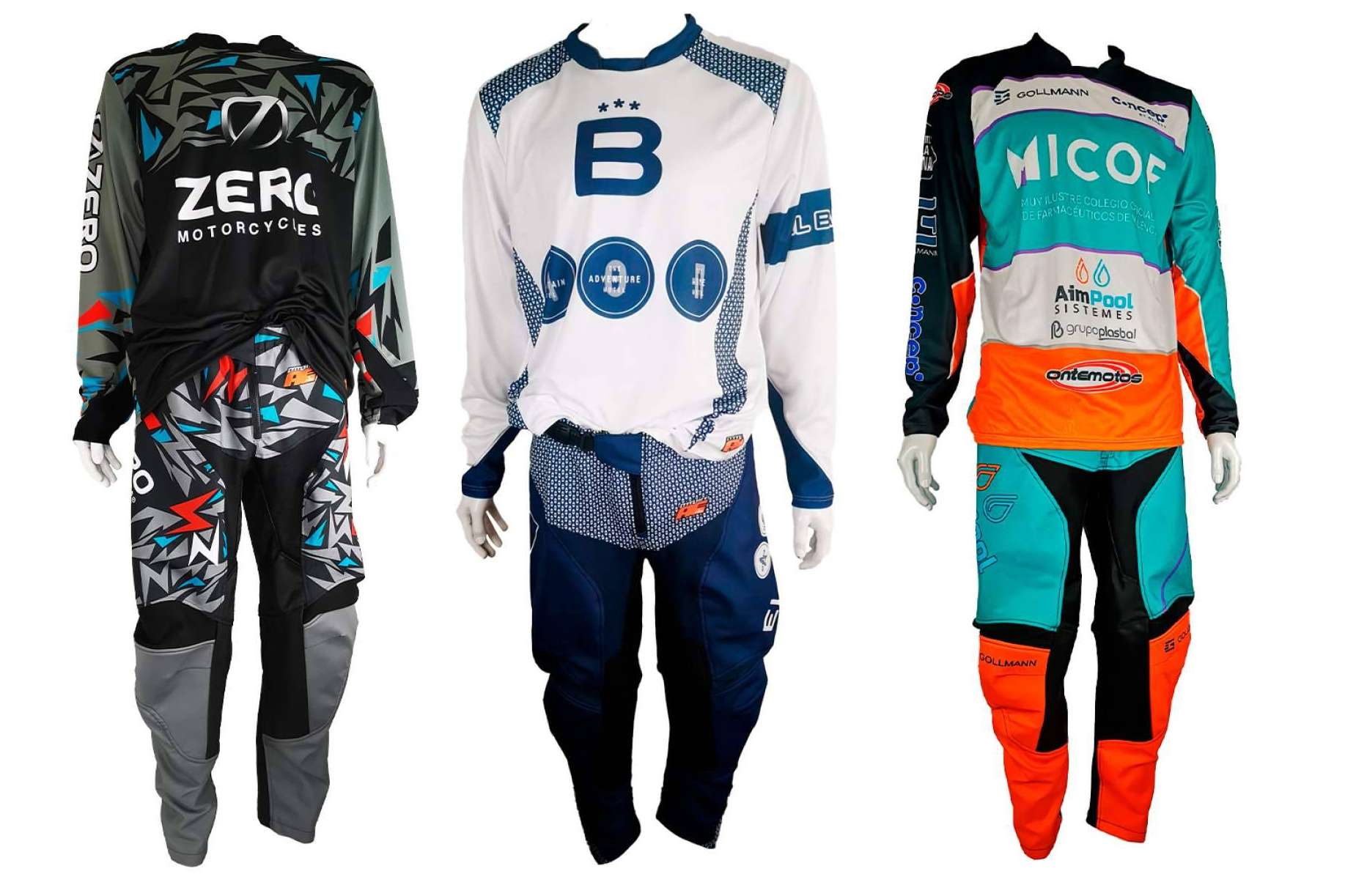 La ropa personalizada para motos offroad de ADHESIVOSEMBARRADOS