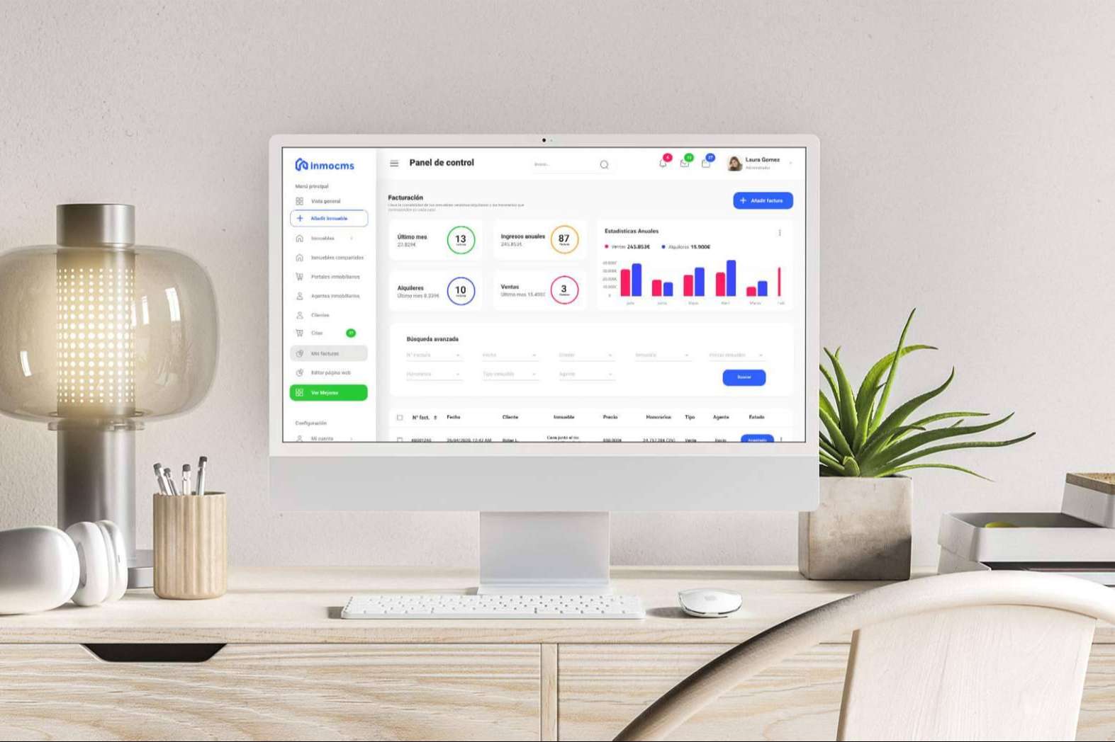 CRM Inmobiliario con página web incluida. InmoCMS, la revolución digital en la gestión inmobiliaria