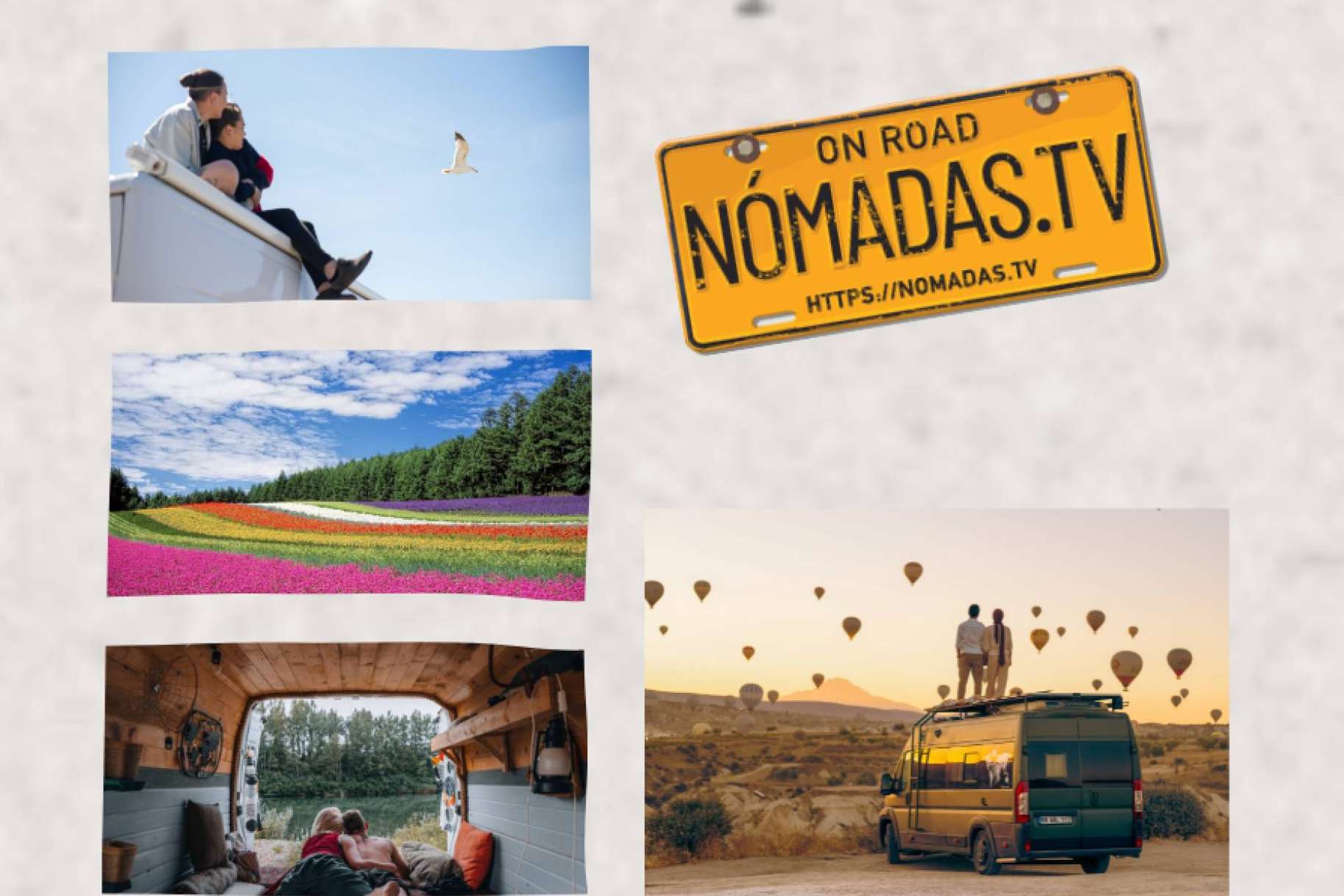 Nómadas TV permite planificar viajes en vehículos por España