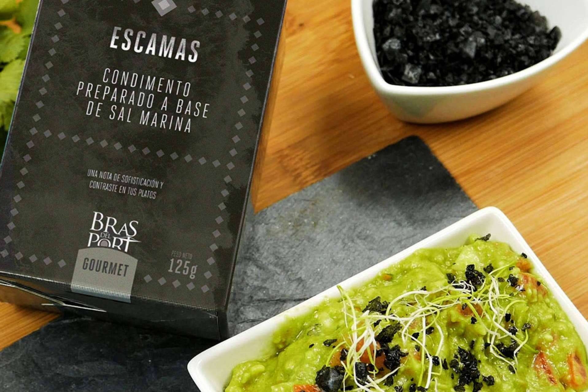 La experiencia crujiente y salada de las escamas de sal marina de Bras del Port