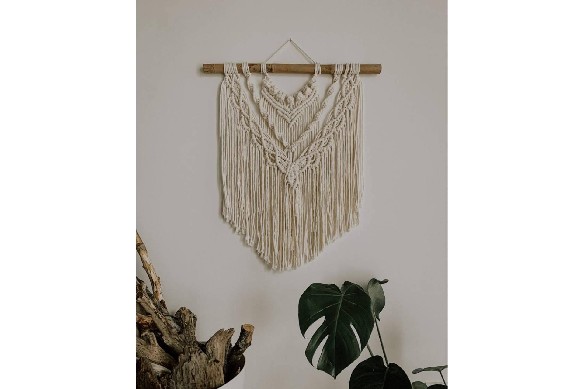 Regalos de Navidad con alma para el hogar con Makrama Macramé