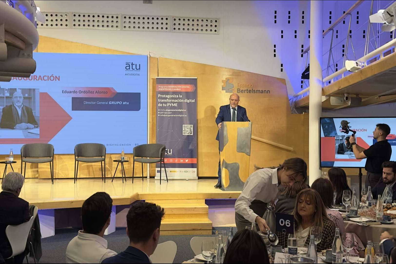 Éxito rotundo en la Jornada pymes vs. digitalización de GRUPO atu en Madrid