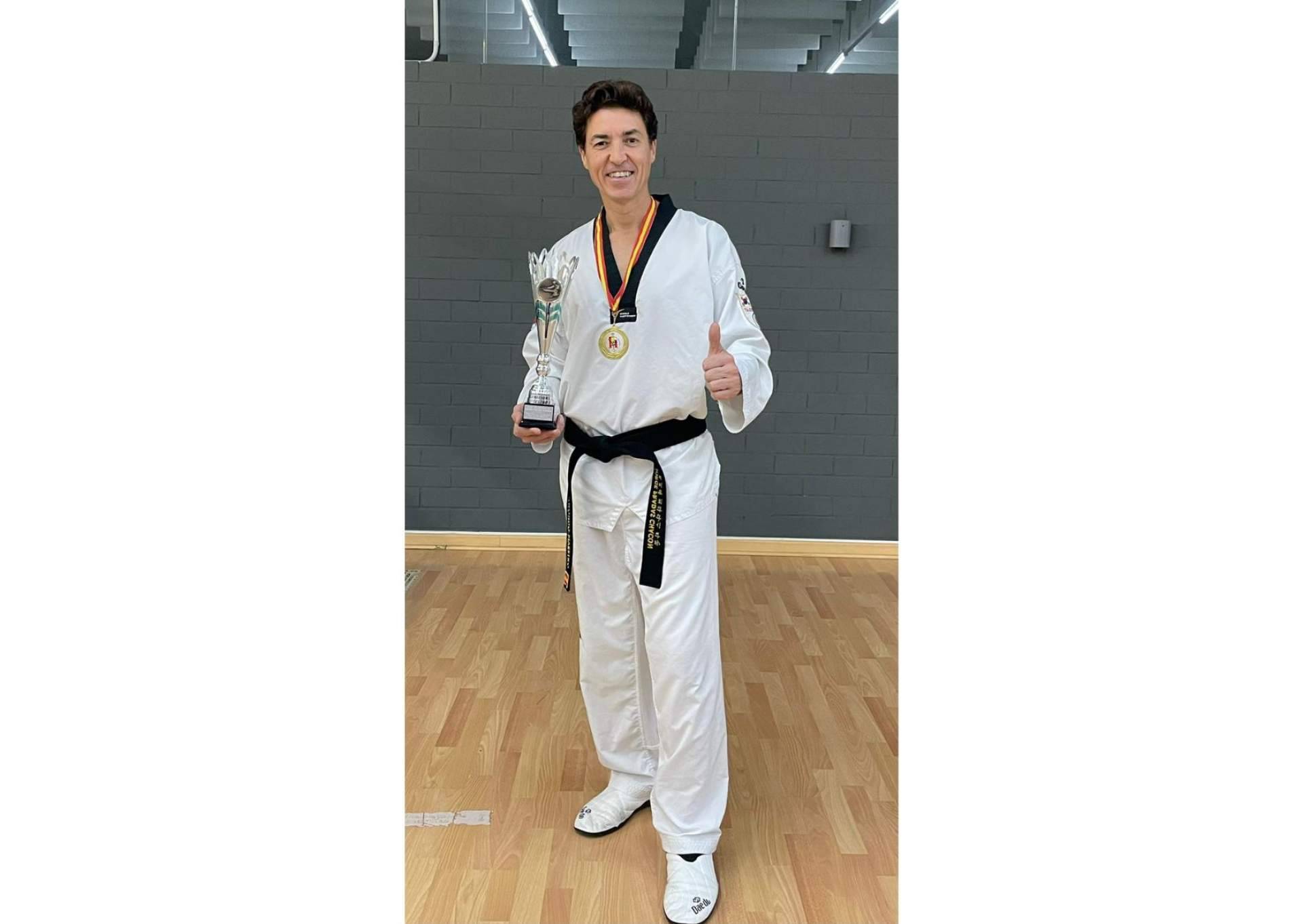 La nueva conquista de Jorge Pradas, campeón de España de Taekwondo 2023