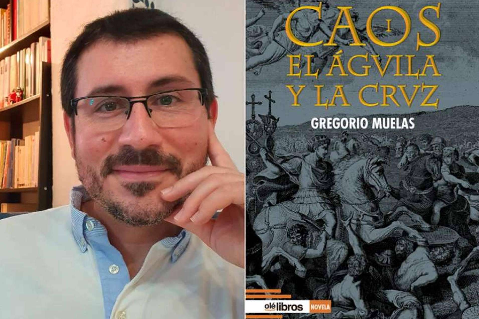 El escritor saguntino Gregorio Muelas sitúa 'CAOS. El águila y la cruz', entre las novelas históricas más vendidas