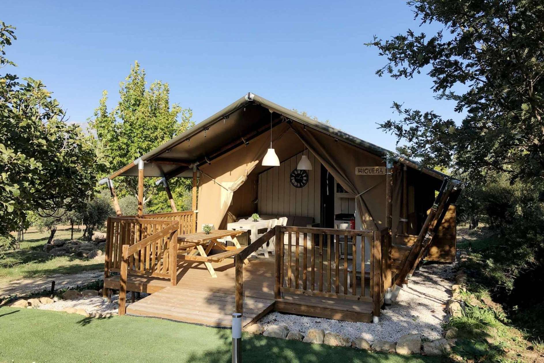El glamping de Veragua Ocio es una experiencia única para los amantes de la naturaleza