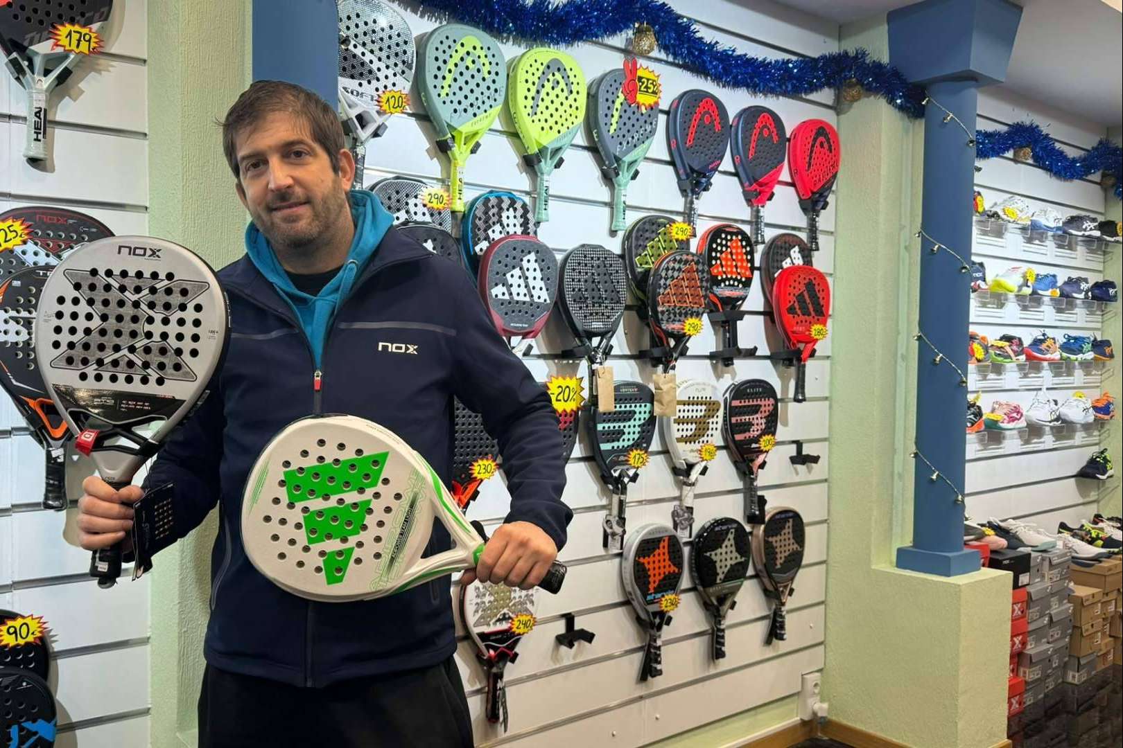 Equipamiento para jugar a pádel, todo lo que se necesita en Padel Miraflores