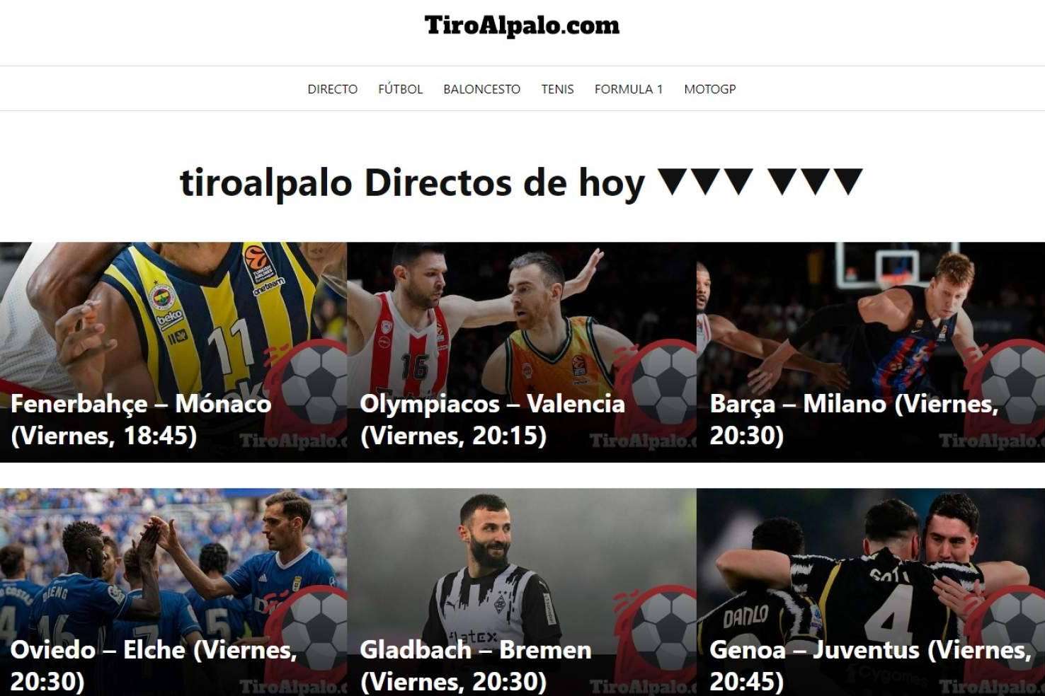 TiroAlpalo.com.es pone a disposición información relevante y actualizada del ámbito del deporte
