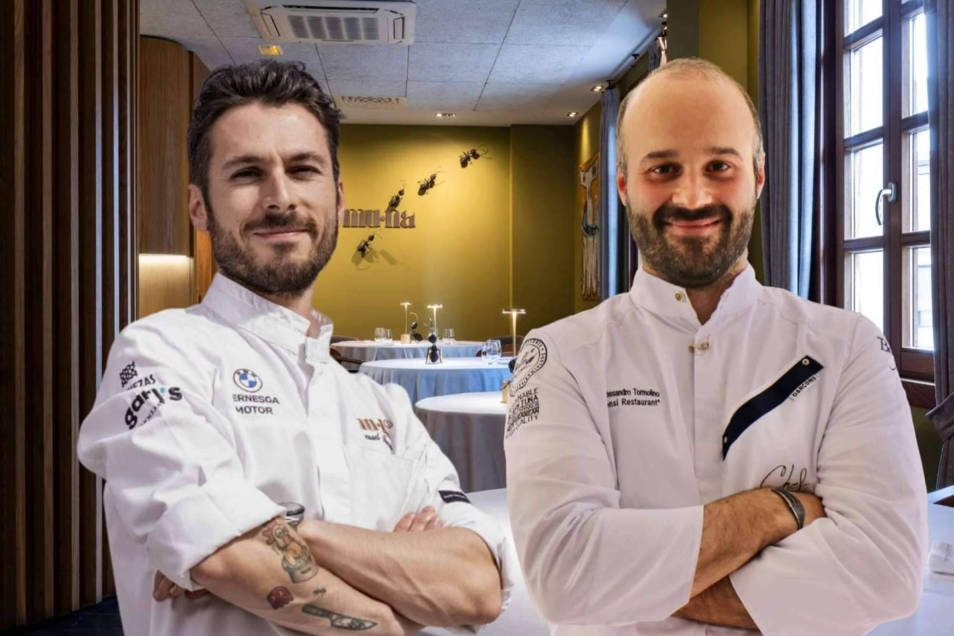 Samuel Naveira y Alessandro Tormolino, dos referentes de la alta cocina, juntos en Ponferrada