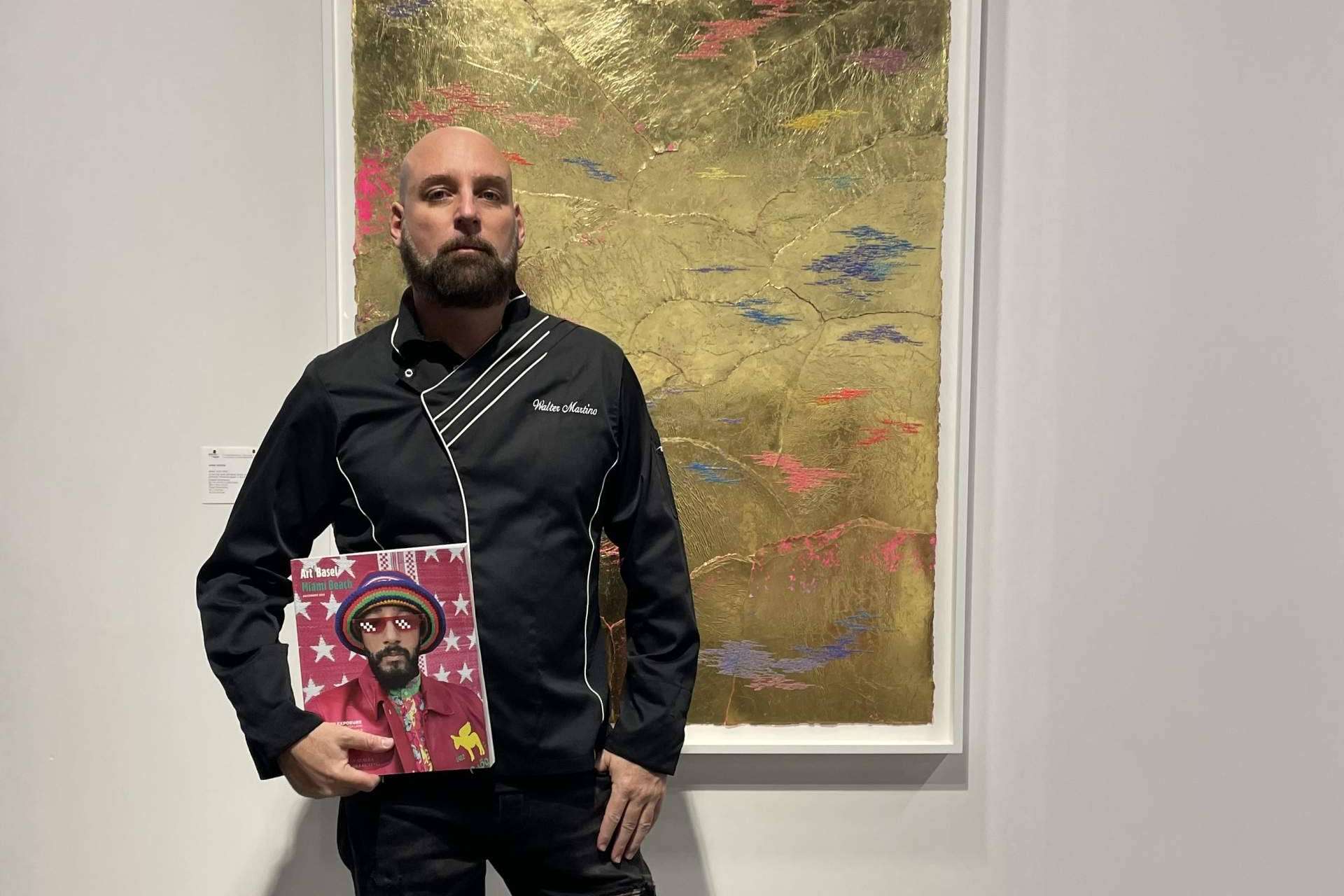 Chef Walter Martino (Million Dollar Chef) en Art Basel 2023