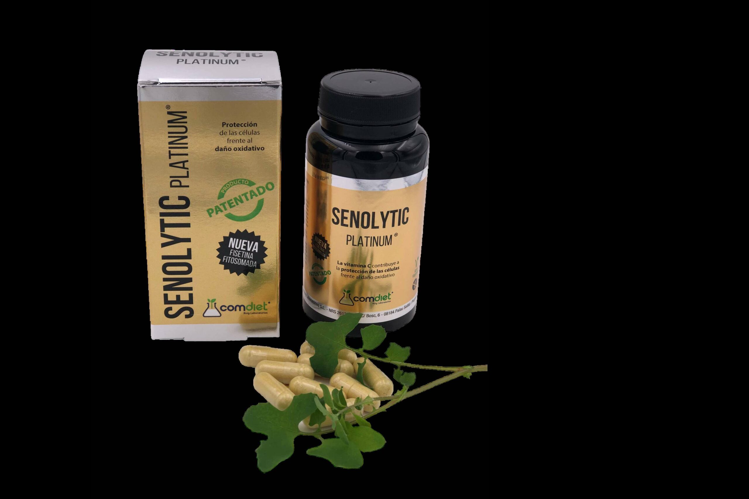Cuidado de la salud con Senolytic Platinum, el complemento alimenticio de Comdiet Roig Laboratorios