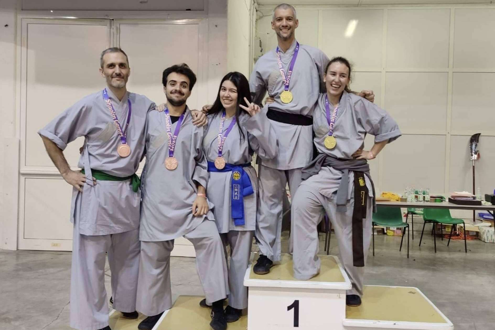 La escuela Shaolin Cultural Center Spain participa con gran éxito en los European Games Shaolin 2023