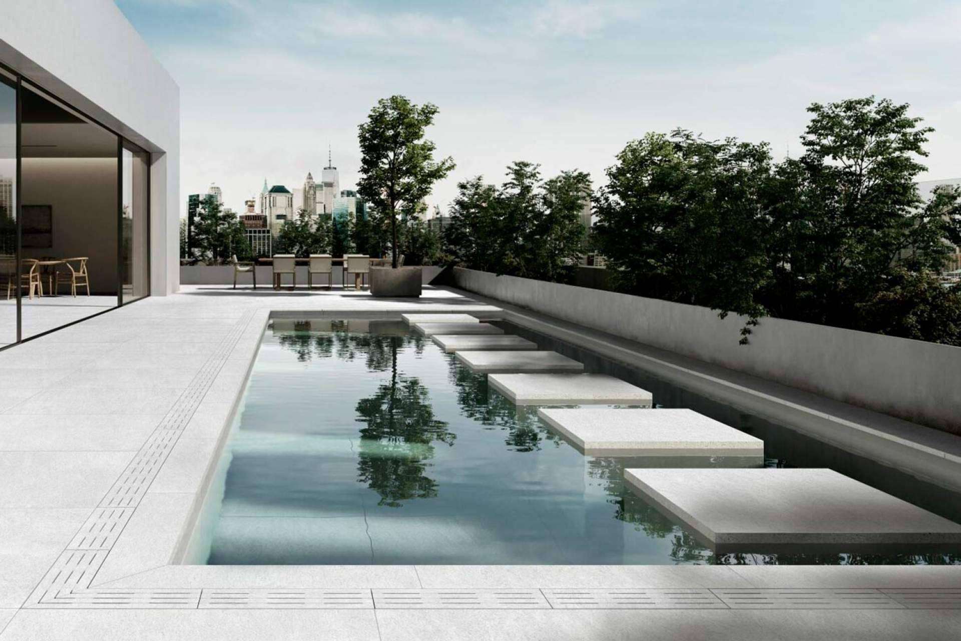 Comprar azulejos para piscinas modernas