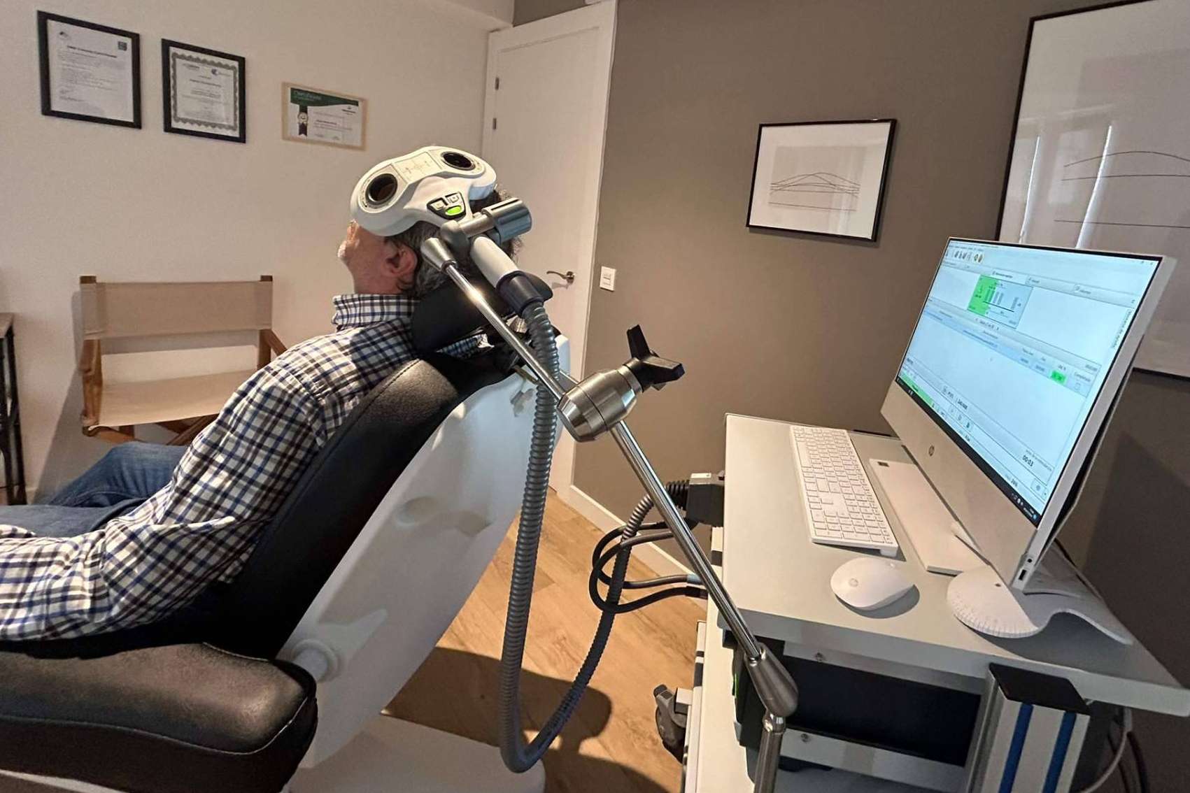 El centro médico Psiquiatra Zaragoza cuenta con estimulación magnética transcraneal