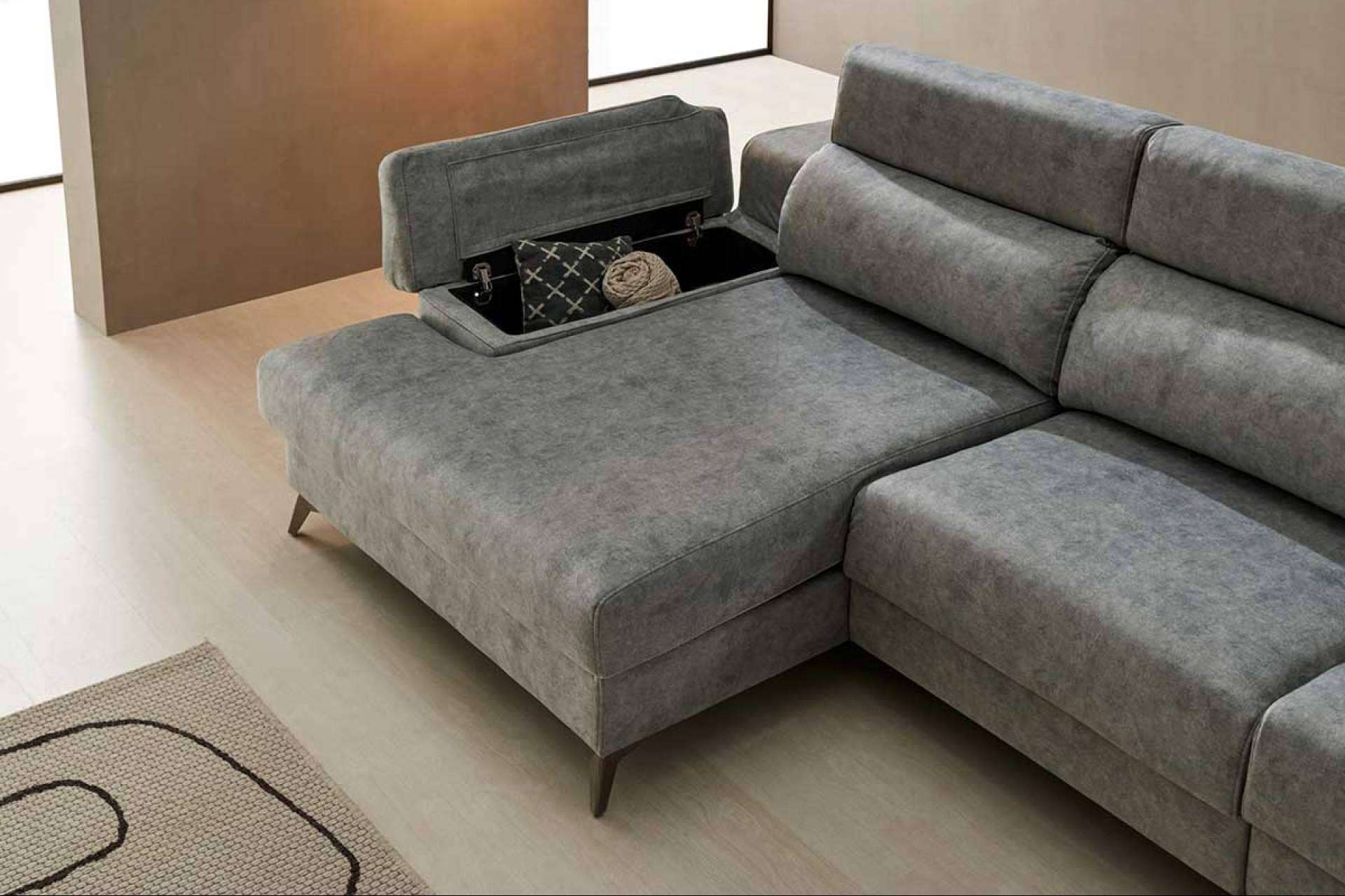 Los sofás chaiselongue, una opción perfecta para conseguir el salón ideal
