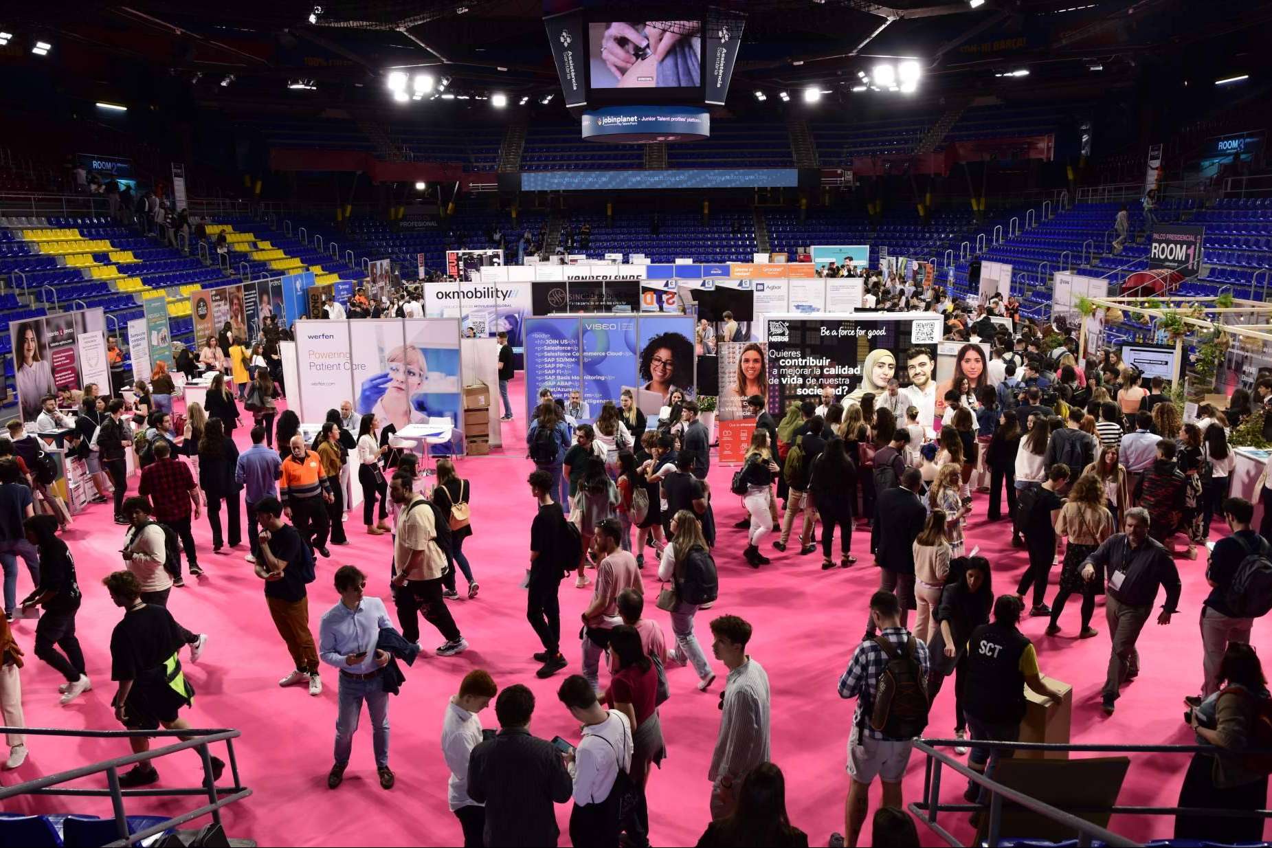 Un evento de referencia donde las empresas líderes conectan con el mejor Talento Junior; en JOBarcelona