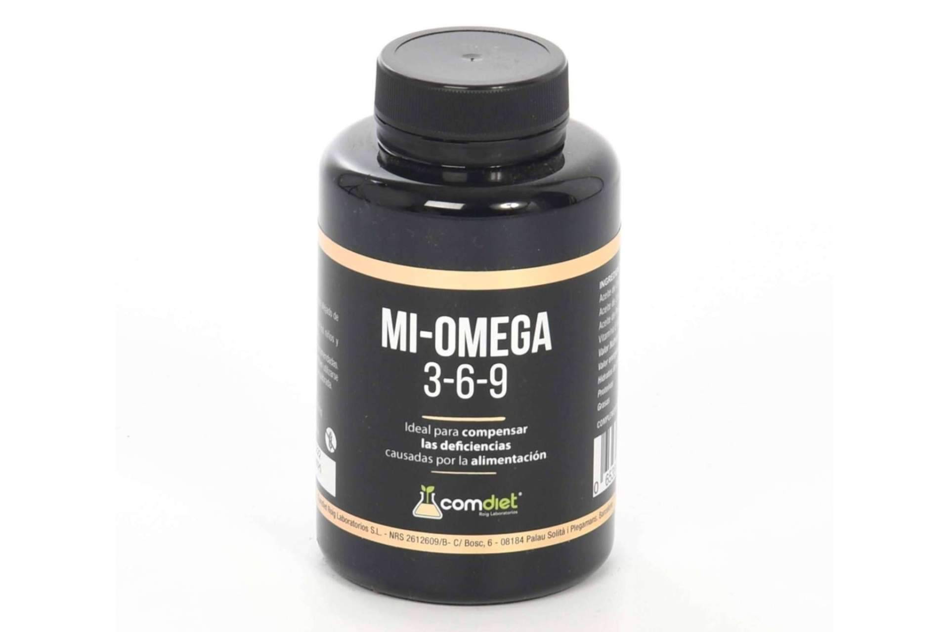 Los populares omega 3-6-9 para adelgazar que pone a disposición Comdiet Roig Laboratorios