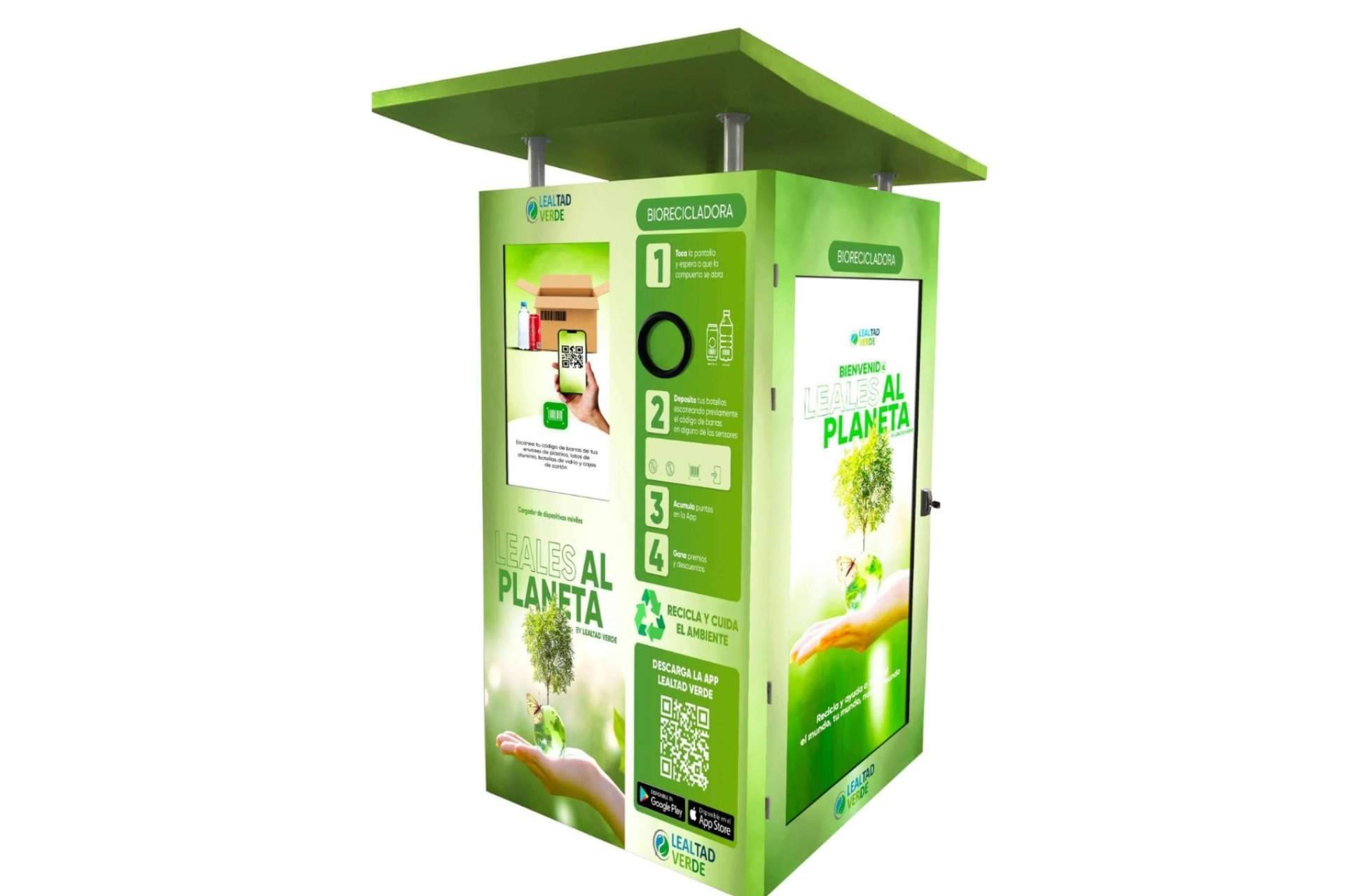 ¿Cómo funcionan las máquinas de reciclaje inverso de Lealtad Verde?