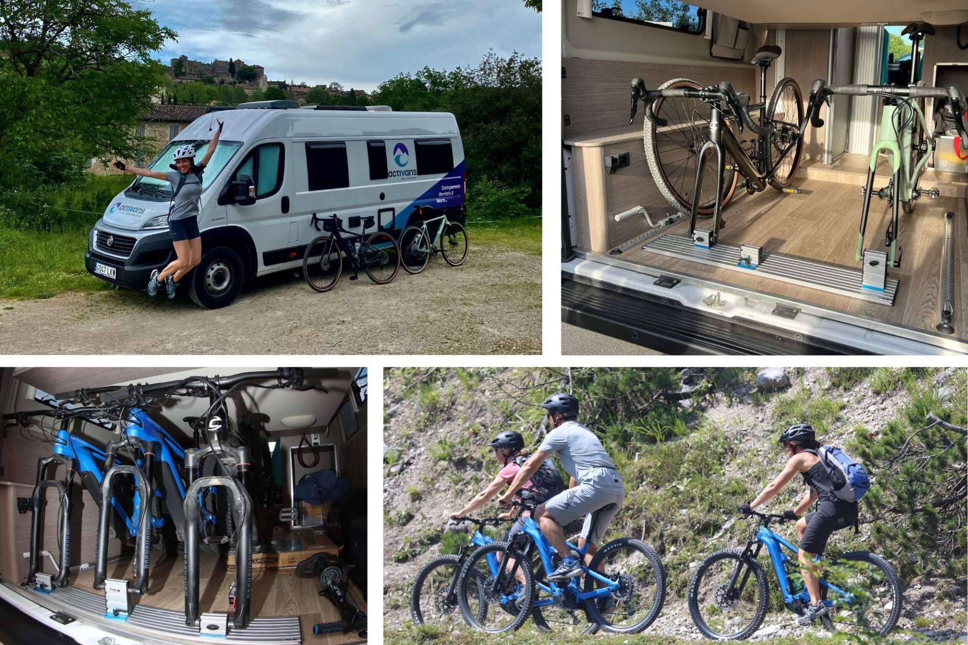 Activans en Girona, descubrir la fusión única de ciclismo y viaje en camper