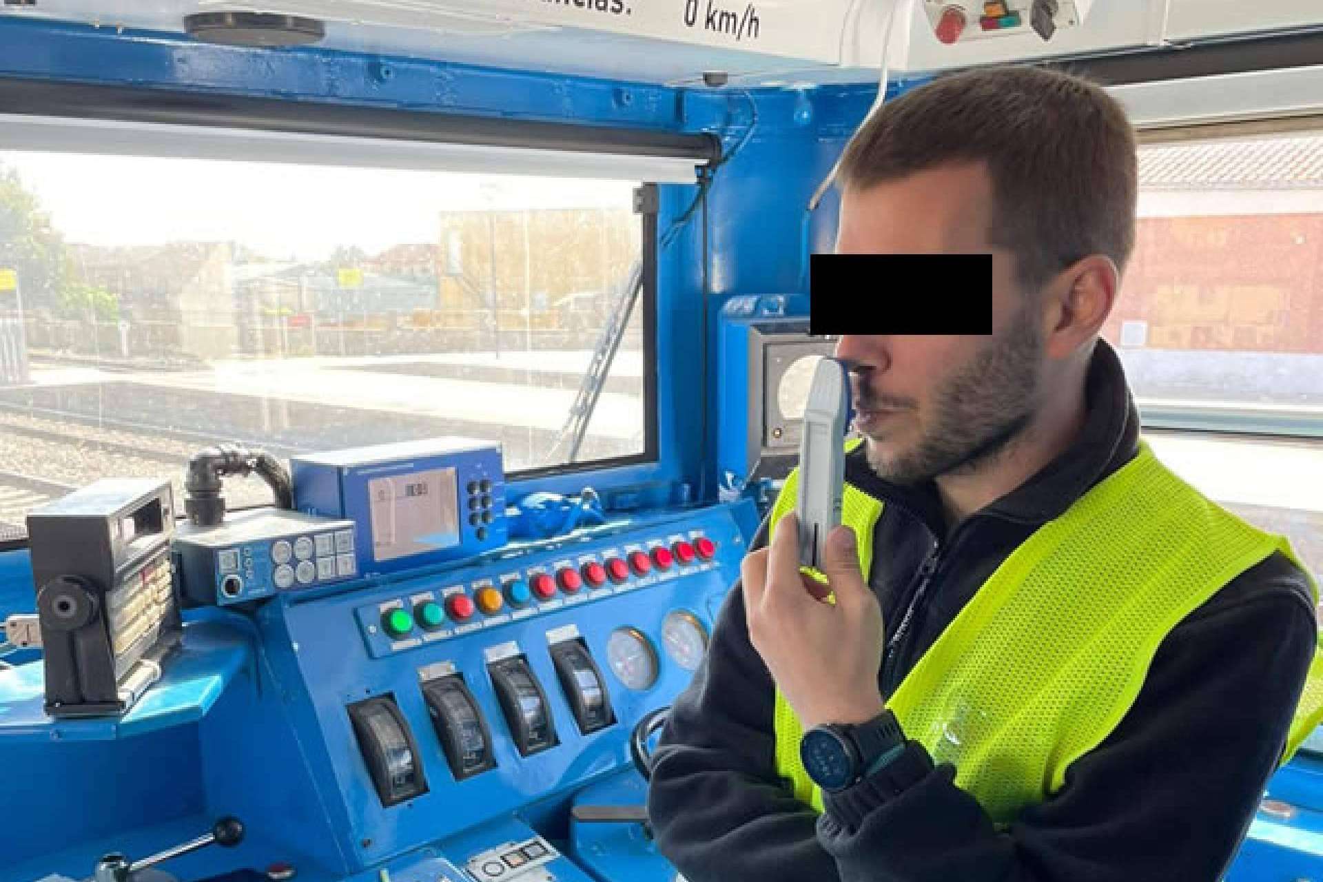 EnferPuntual y su servicio de detección de alcohol y drogas para maquinistas ferroviarios