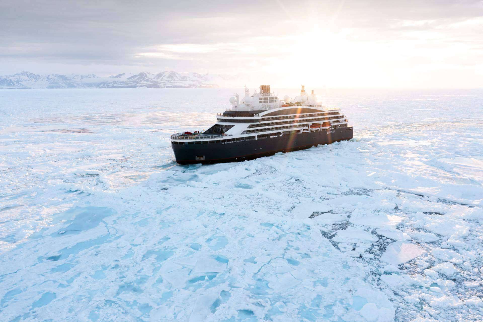 El Río San Lorenzo en Canadá; en el corazón del invierno boreal