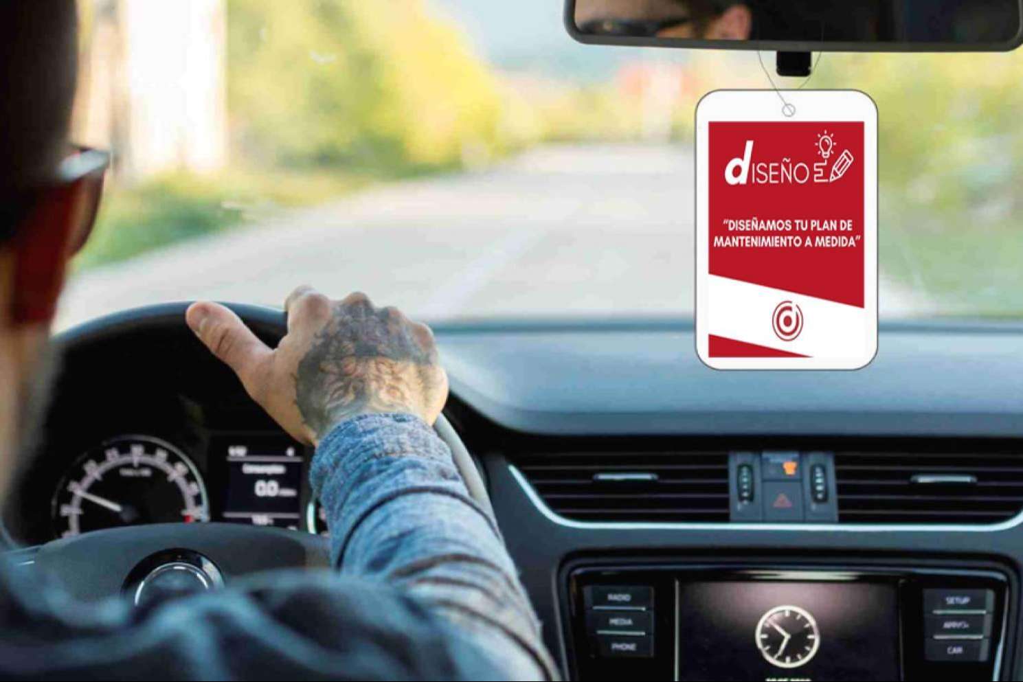 Ambientadores para coche personalizados con publicidad, una opción disponible en Publiambientador