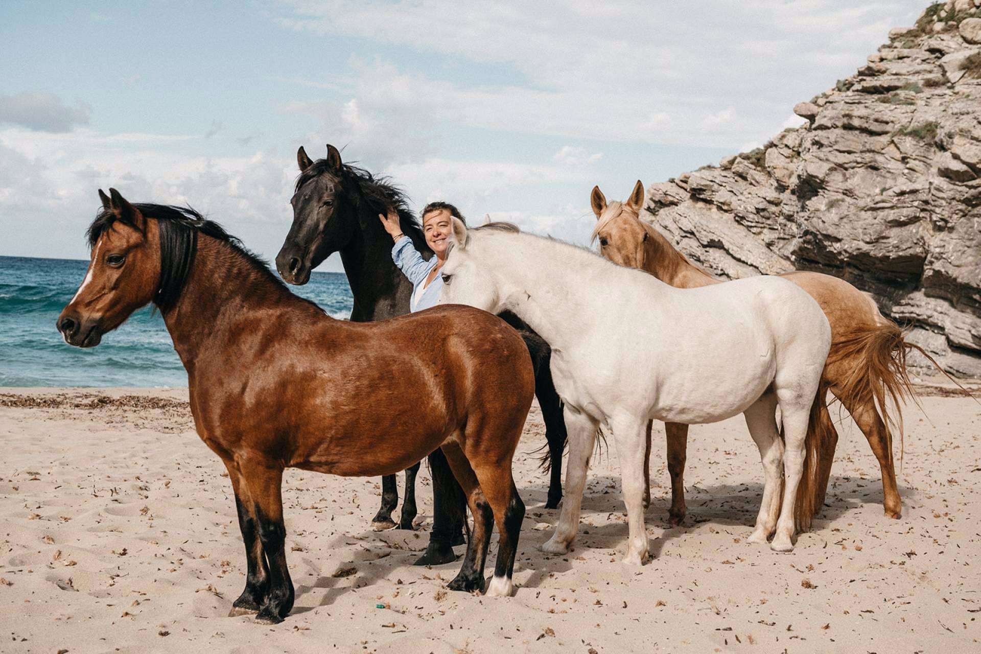 Coaching asistido de caballos para personas individuales con Son Cavalls