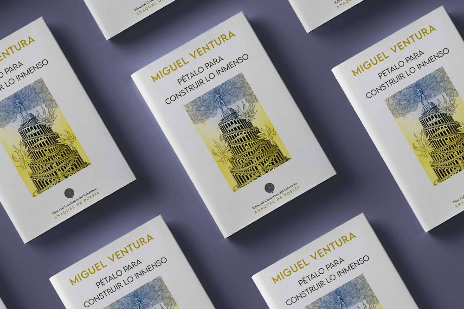 'Pétalo para construir lo inmenso', la poesía de Miguel Ventura llega a las librerías