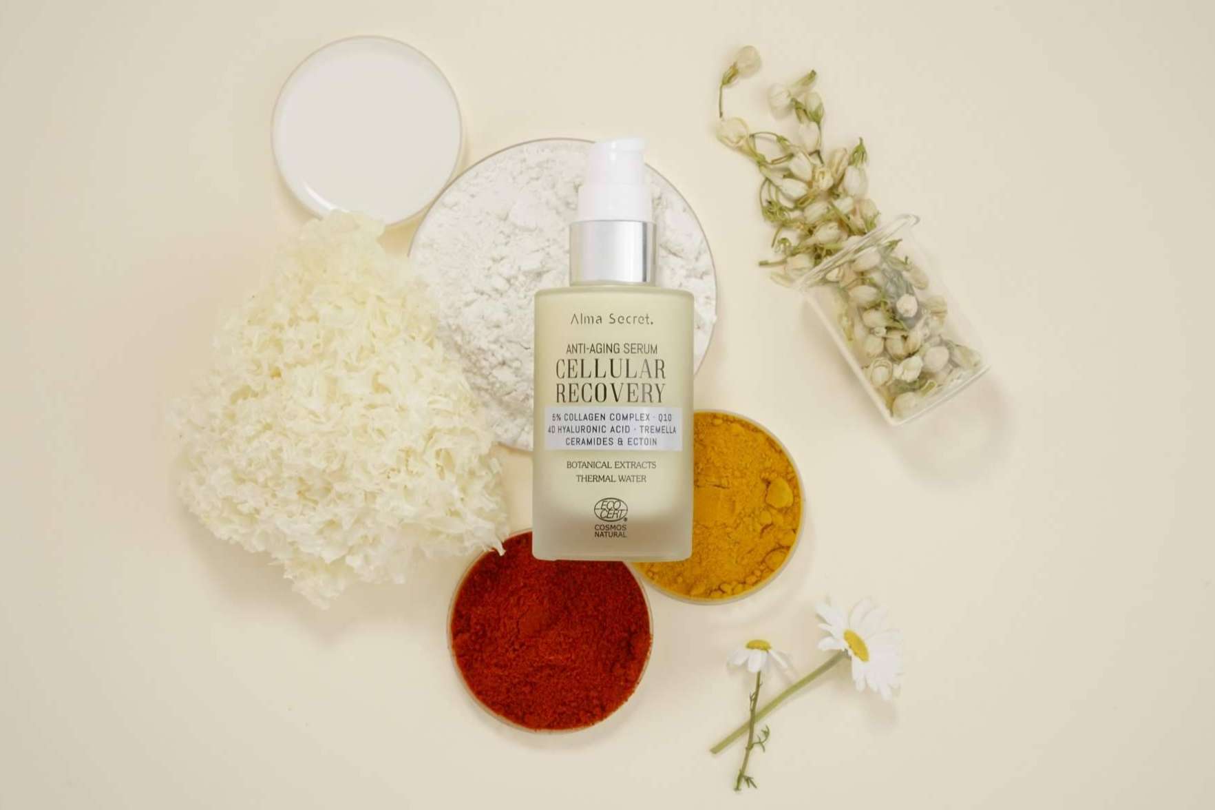 Alma Secret, primera marca española que utiliza el poder del Hongo Tremella en su nuevo sérum Cellular Recovery