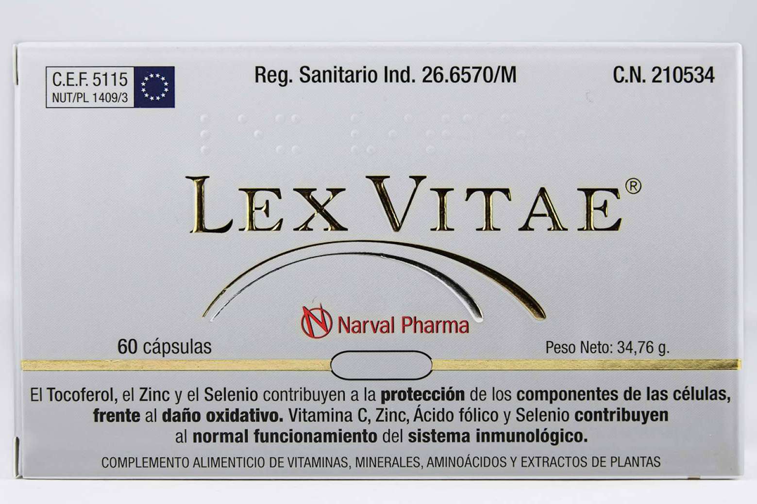 Cuidarse desde el interior con el antioxidante oral Lex Vitae
