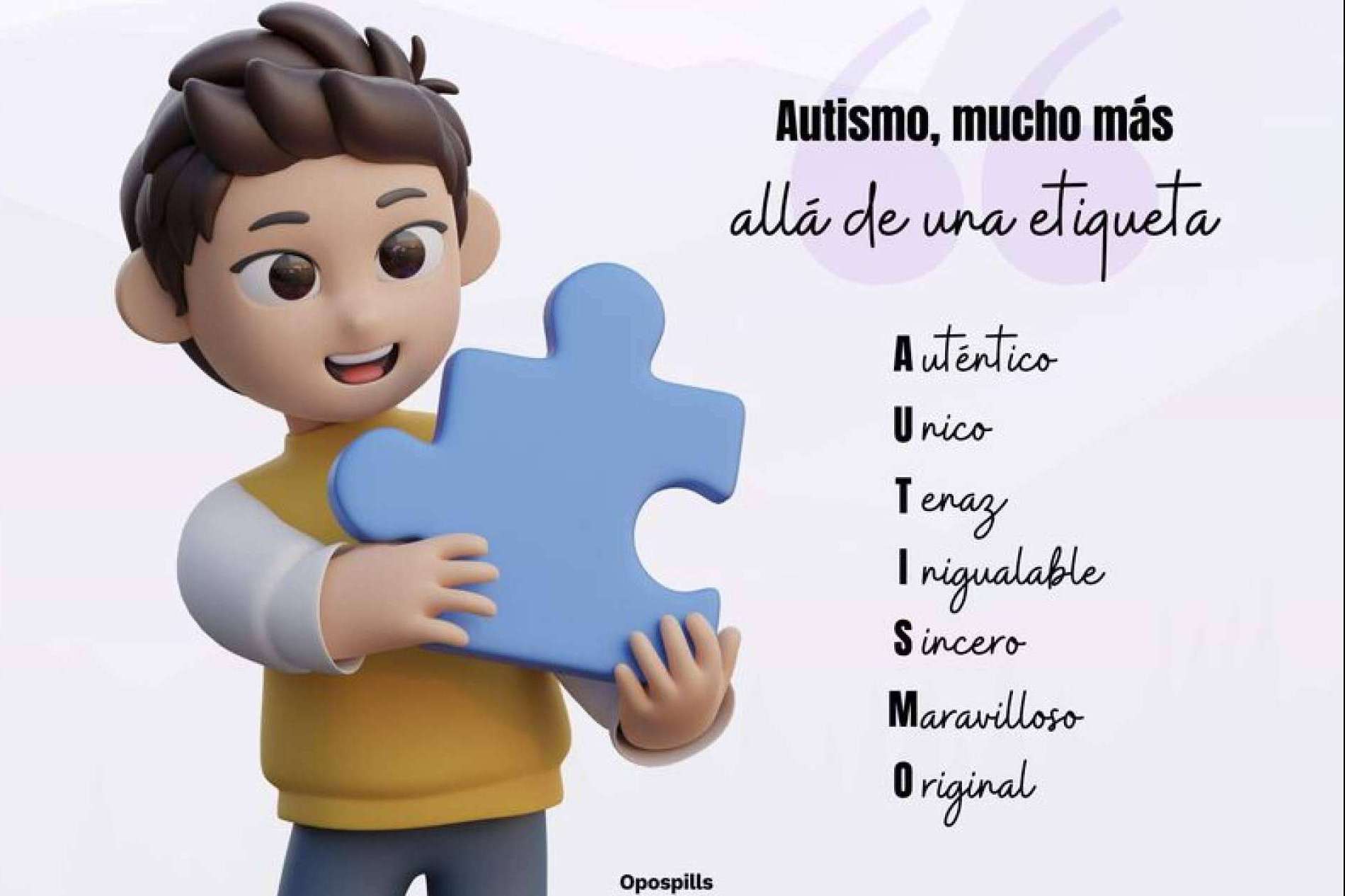 Adentrarse en el TEA, un mundo mágico y bastante desconocido, y hacerlo con Loren en Opospills