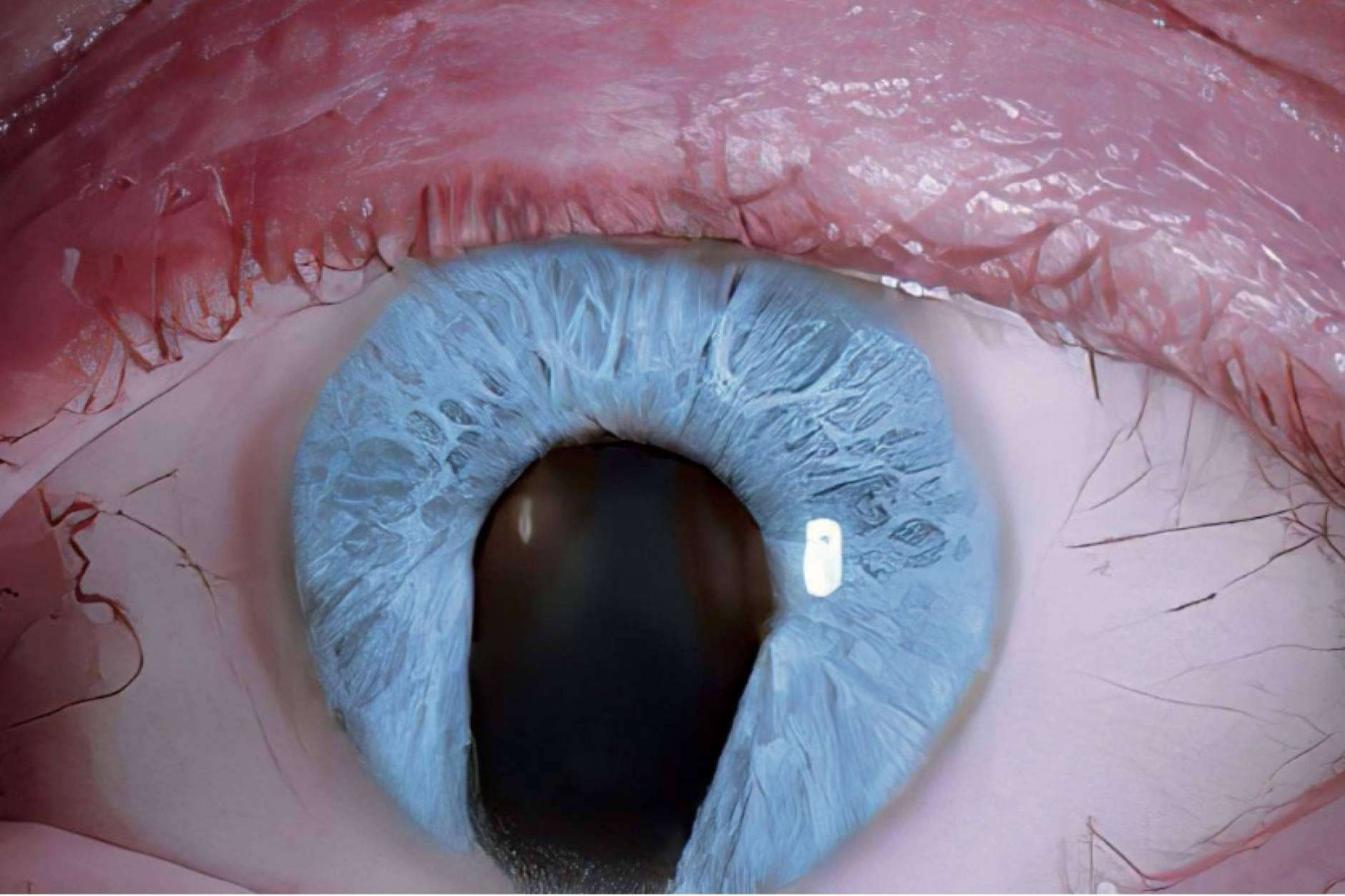 El tratamiento del coloboma del iris es únicamente quirúrgico