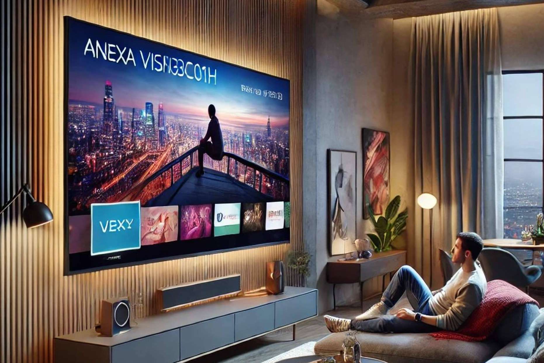 Entretenimiento audiovisual superiror con el VISION32C01H de ANEXA
