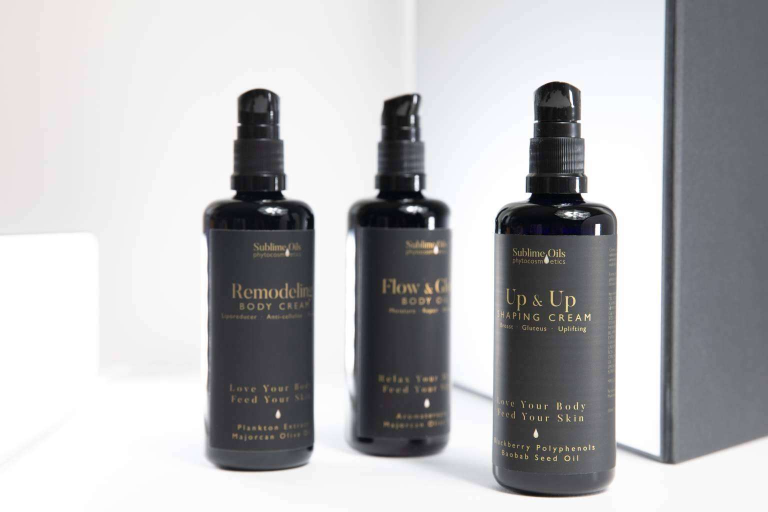 Cuidado corporal de vanguardia, los beneficios de la línea corporal de Sublime Oils