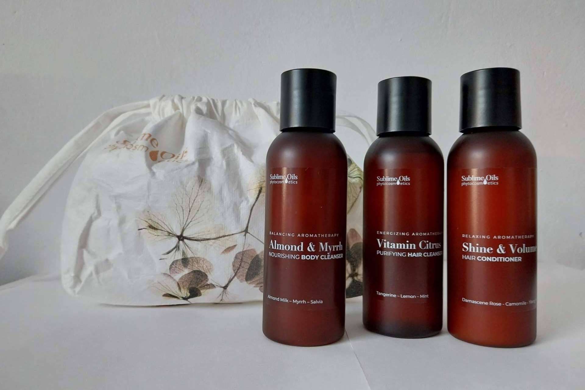 Sublime Oils presenta un set eco-friendly y waterproof para cuidar de sus clientes y del planeta