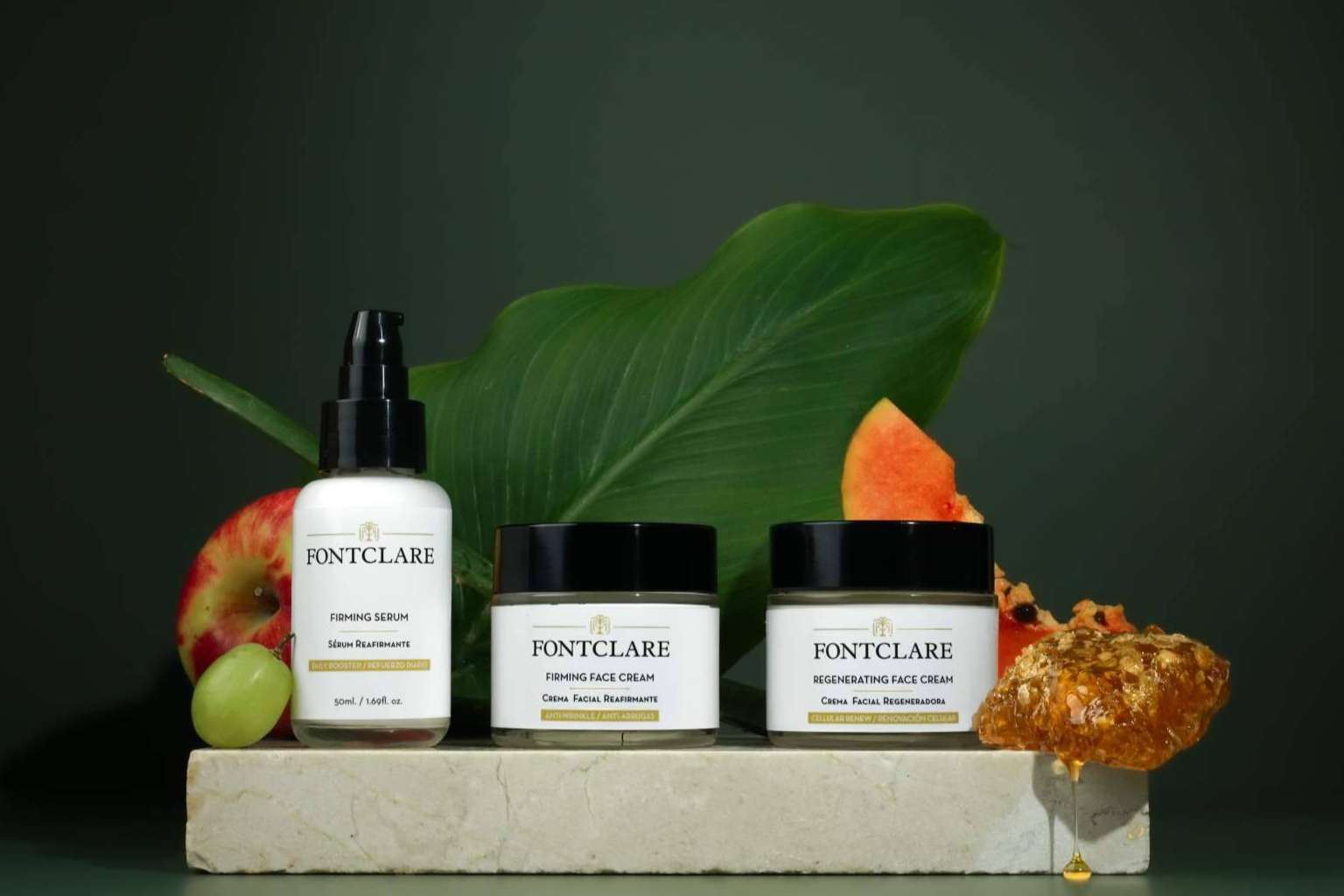 Productos con miel de Manuka para el cuidado facial, por Fontclare