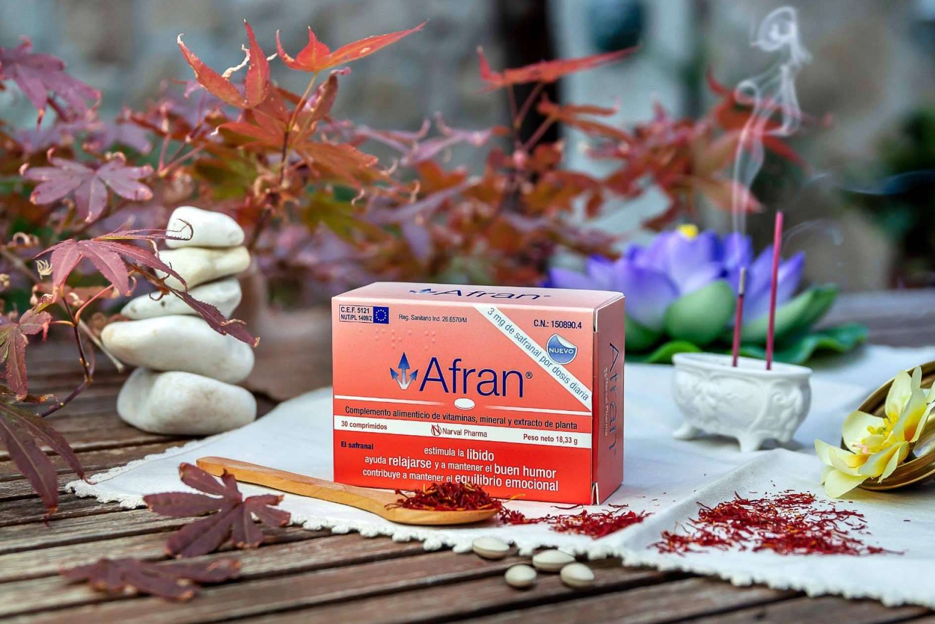 Lograr el equilibrio emocional sin medicamentos, con Afran