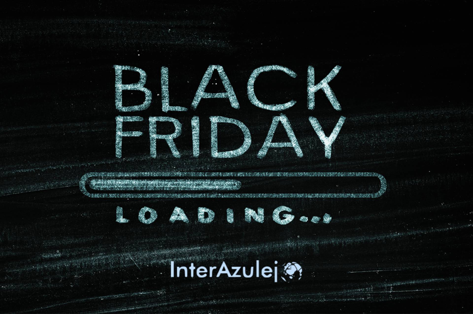 Black Friday a la distancia de un clic de la mano de interazulejo