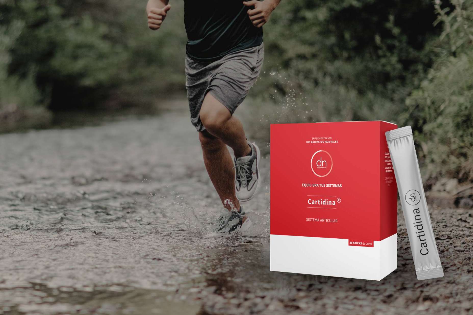 Cartidina, un suplemento de Direct Nutrition diseñado para cuidar la salud del sistema articular
