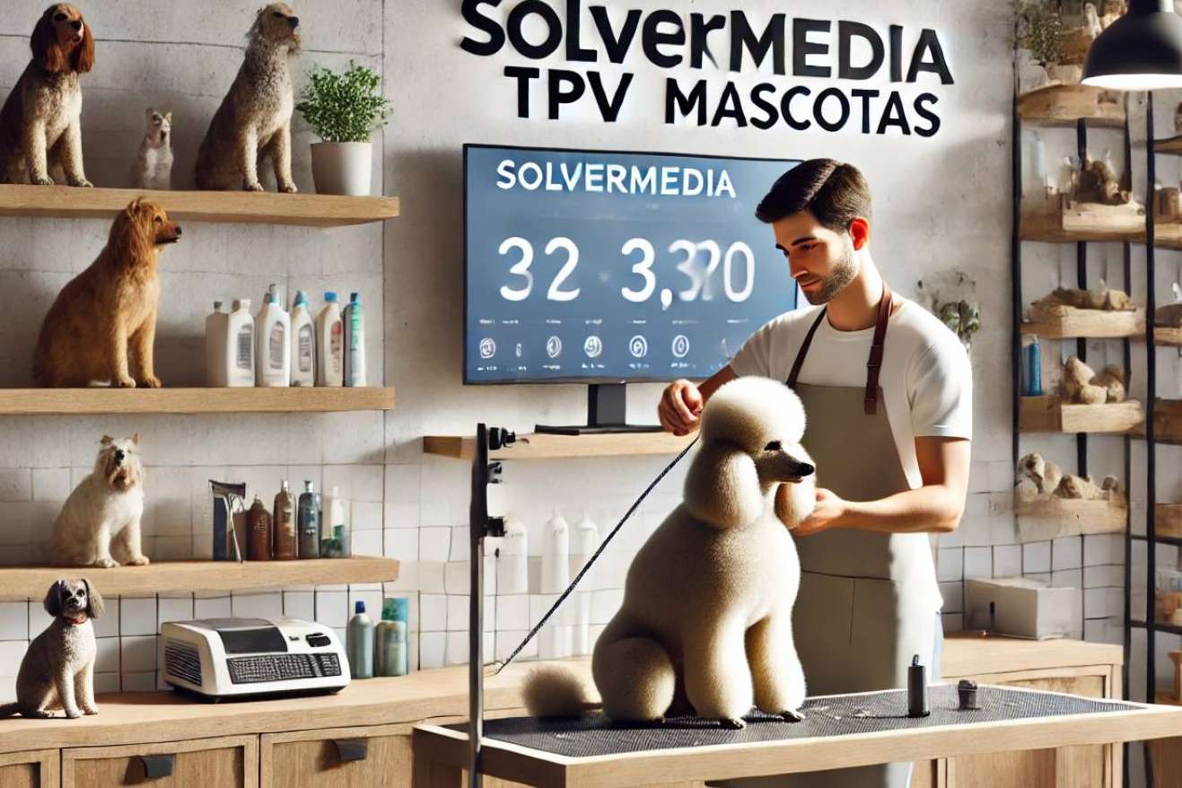 SolverMedia ofrece un software TPV para gestión de peluquerías de mascotas