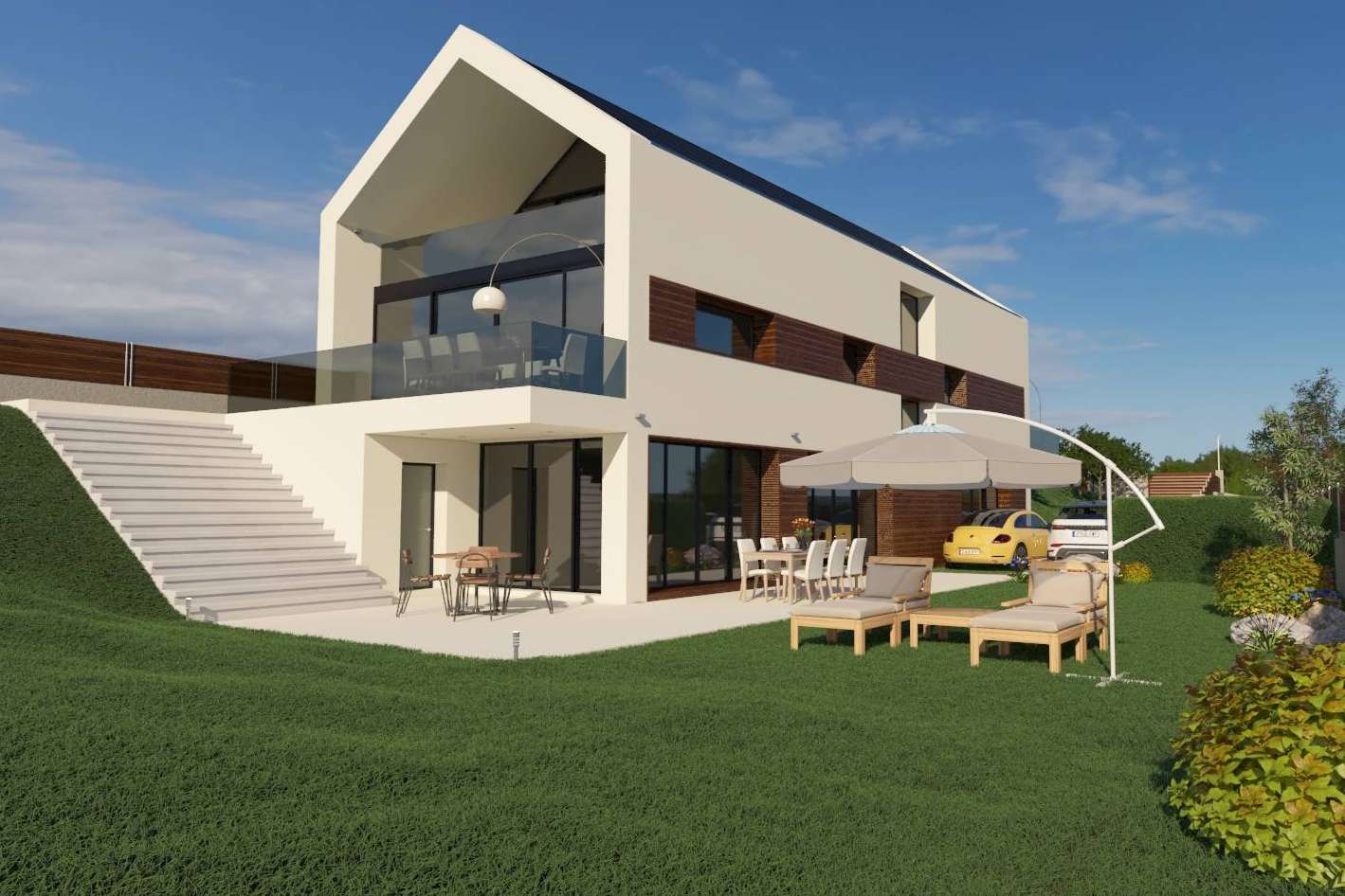 Pando Arquitectos apuesta por la sostenibilidad en la construcción de viviendas unifamiliares