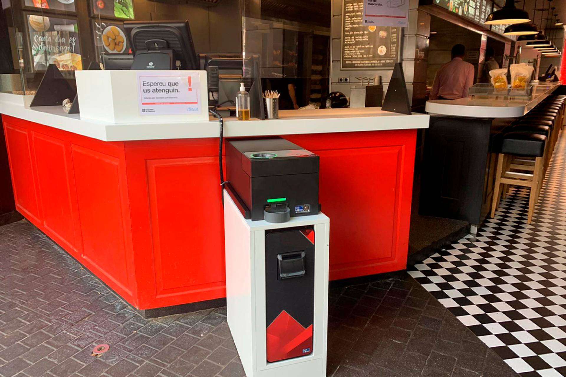 CashProtect, la máquina de cobro automatico para bares y restaurantes