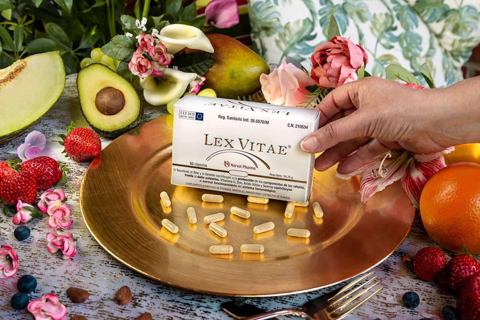 Lex Vitae de Narval Pharma, el antioxidante integral para el cuidado interior