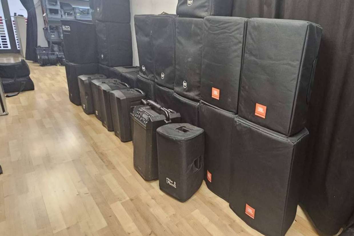 Backline para eventos, claves para definir un rider técnico efectivo